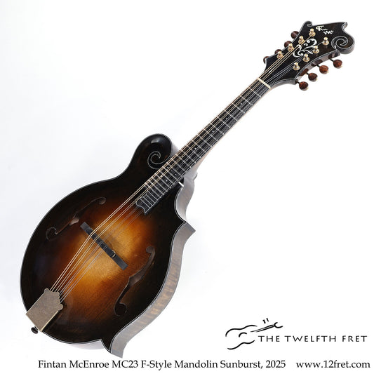 Fintan McEnroe MC23 F-Style Mandolin Sunburst, 2025