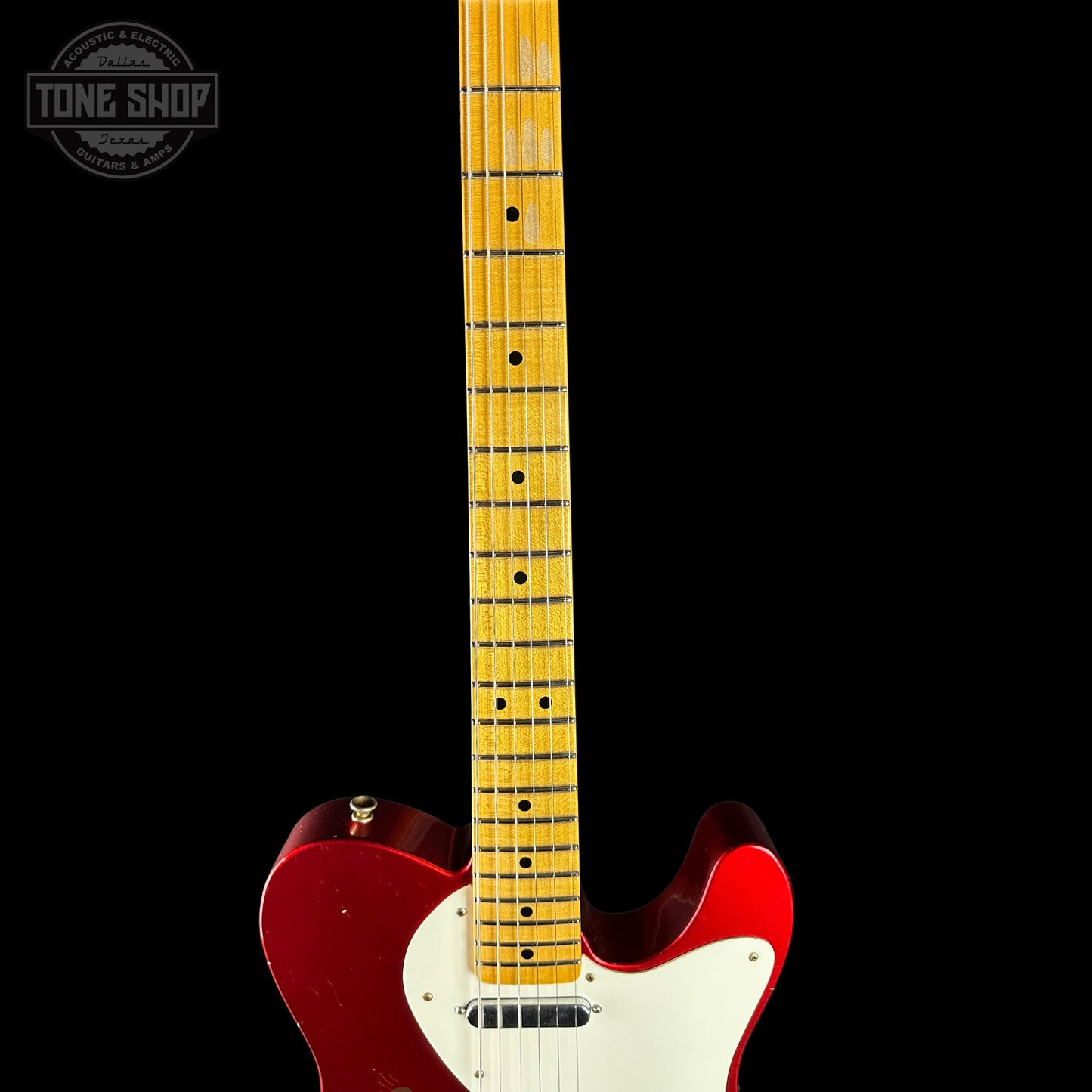 Fender Custom Shop 50s Thineline Telecaster Journeyman Relic Aged Candy Apple Red w/case