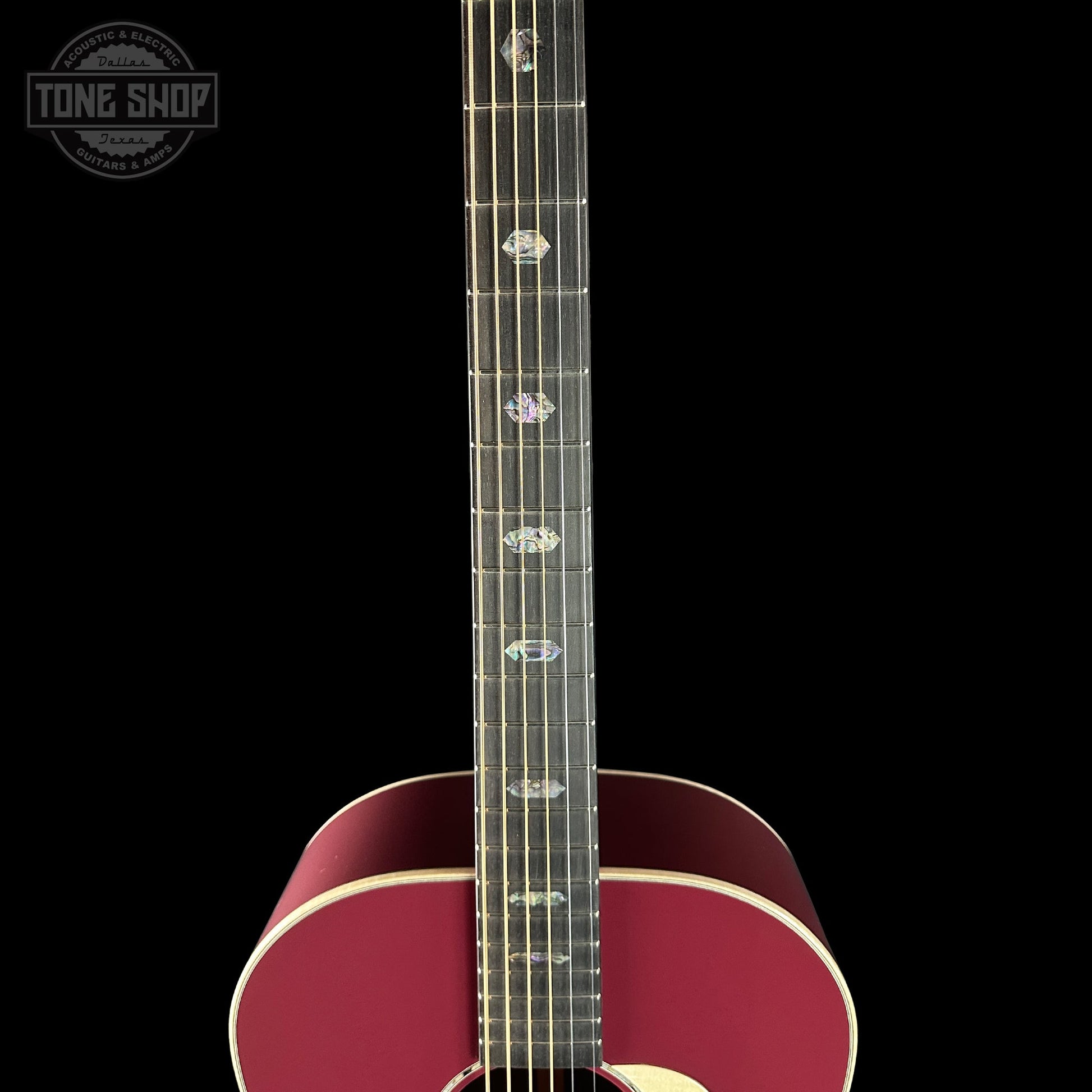 Martin Custom Shop Slope Shoulder Dread Spruce/Mahogany Burgundy w/case 2894733