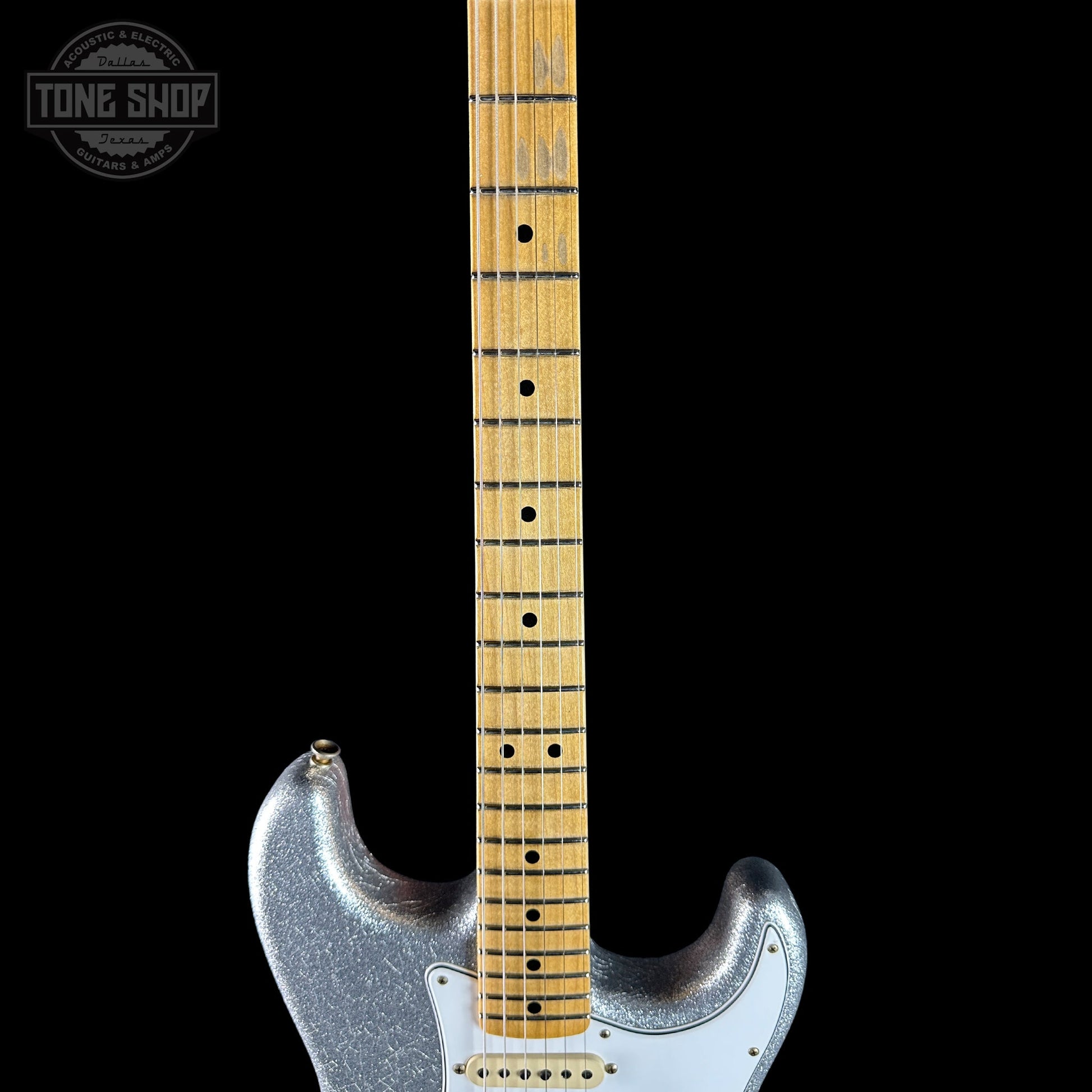 Fender Custom Shop 1969 Stratocaster Journeyman Relic Silver Sparkle w/case