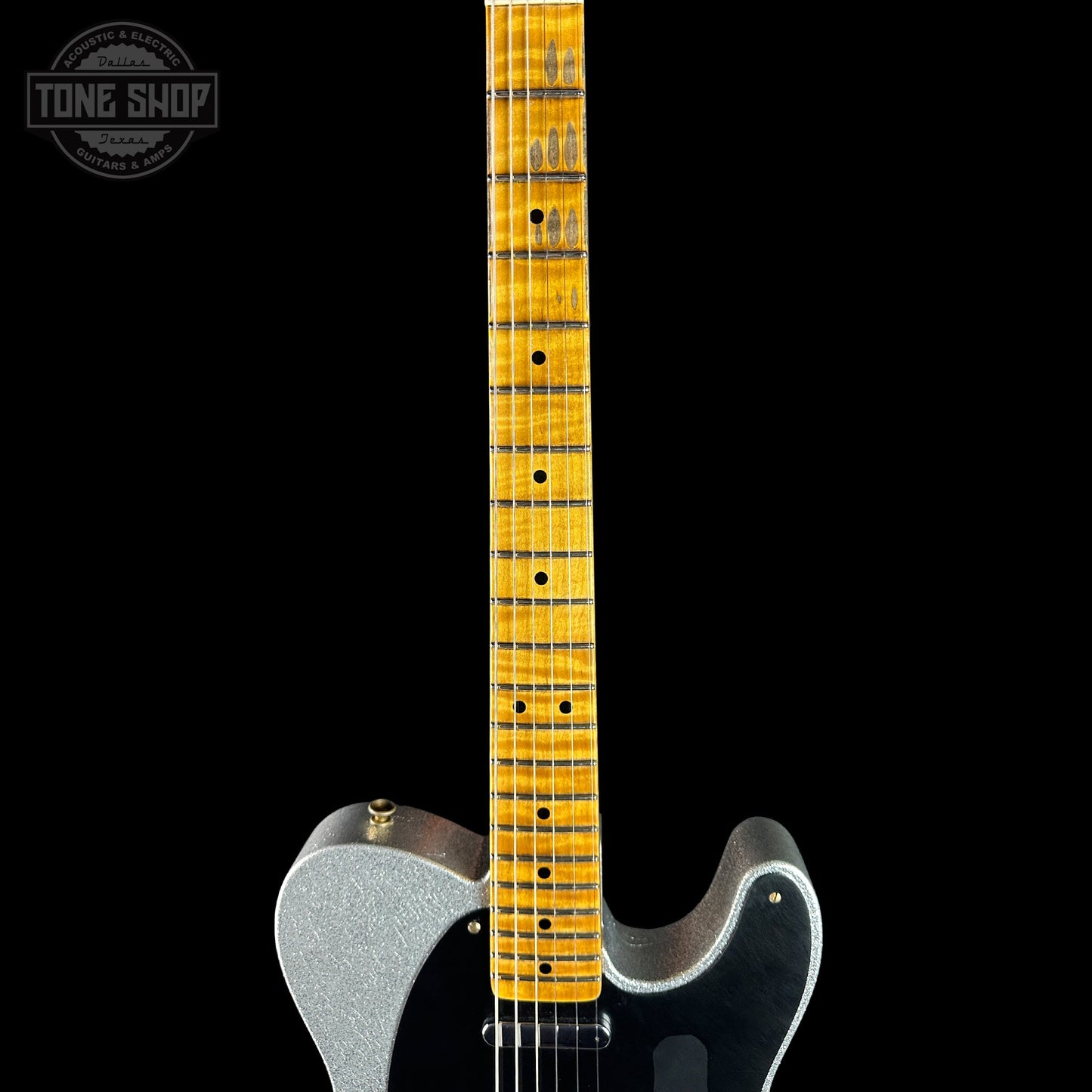 Fender Custom Shop 1951 Nocaster Journeyman Relic Silver Sparkle w/case