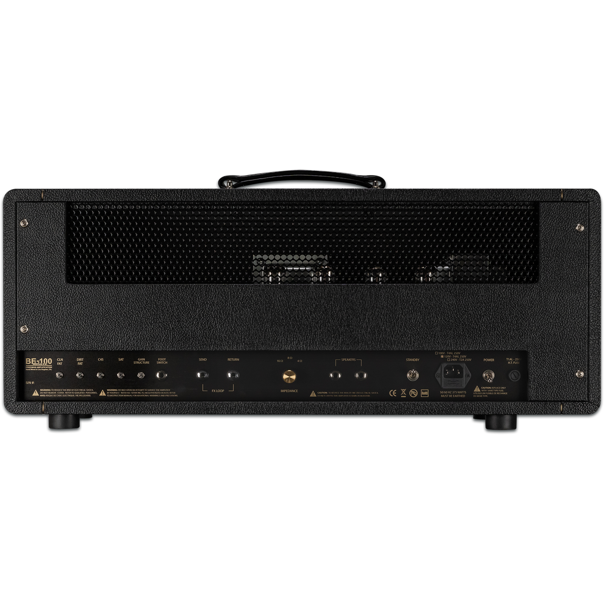 Friedman BE100 Deluxe 100-Watt 3-Channel Tube Guitar Head