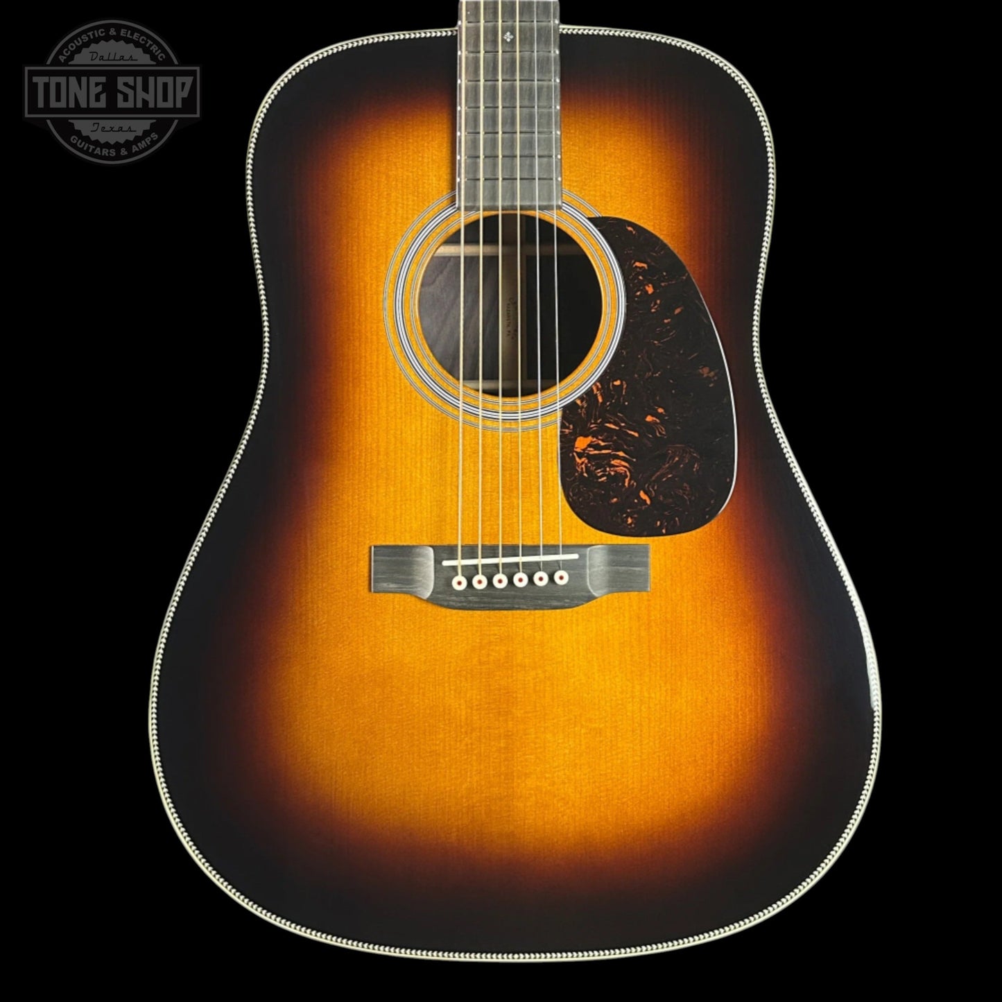 Martin Custom Shop Dread 28 Style 1935 Sunburst Adirondack / Wild Grain East Indian Rosewood w/case 2951516