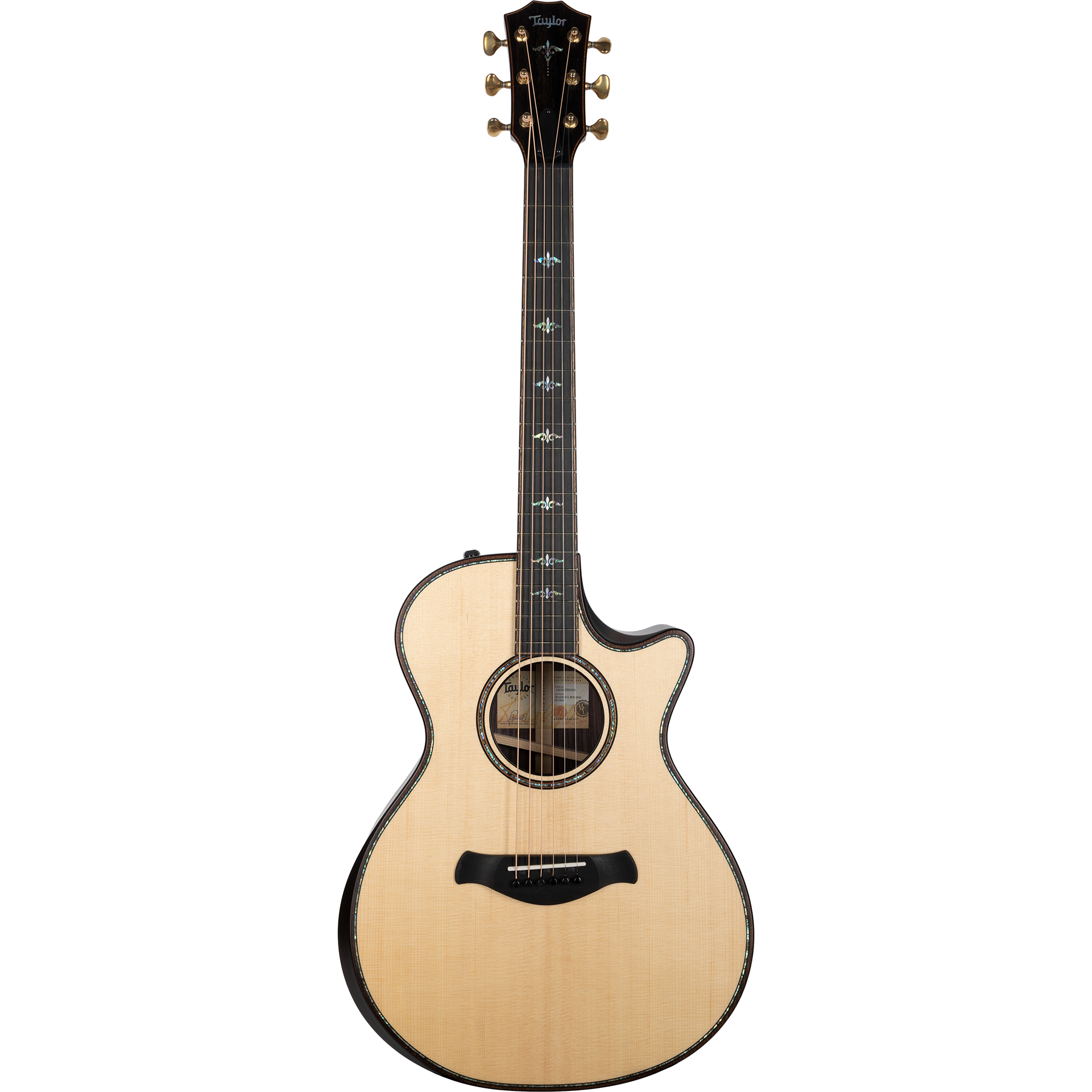 Taylor 912ce Builders Edition Grand Concert Acoustic Electric Guitar, Natural