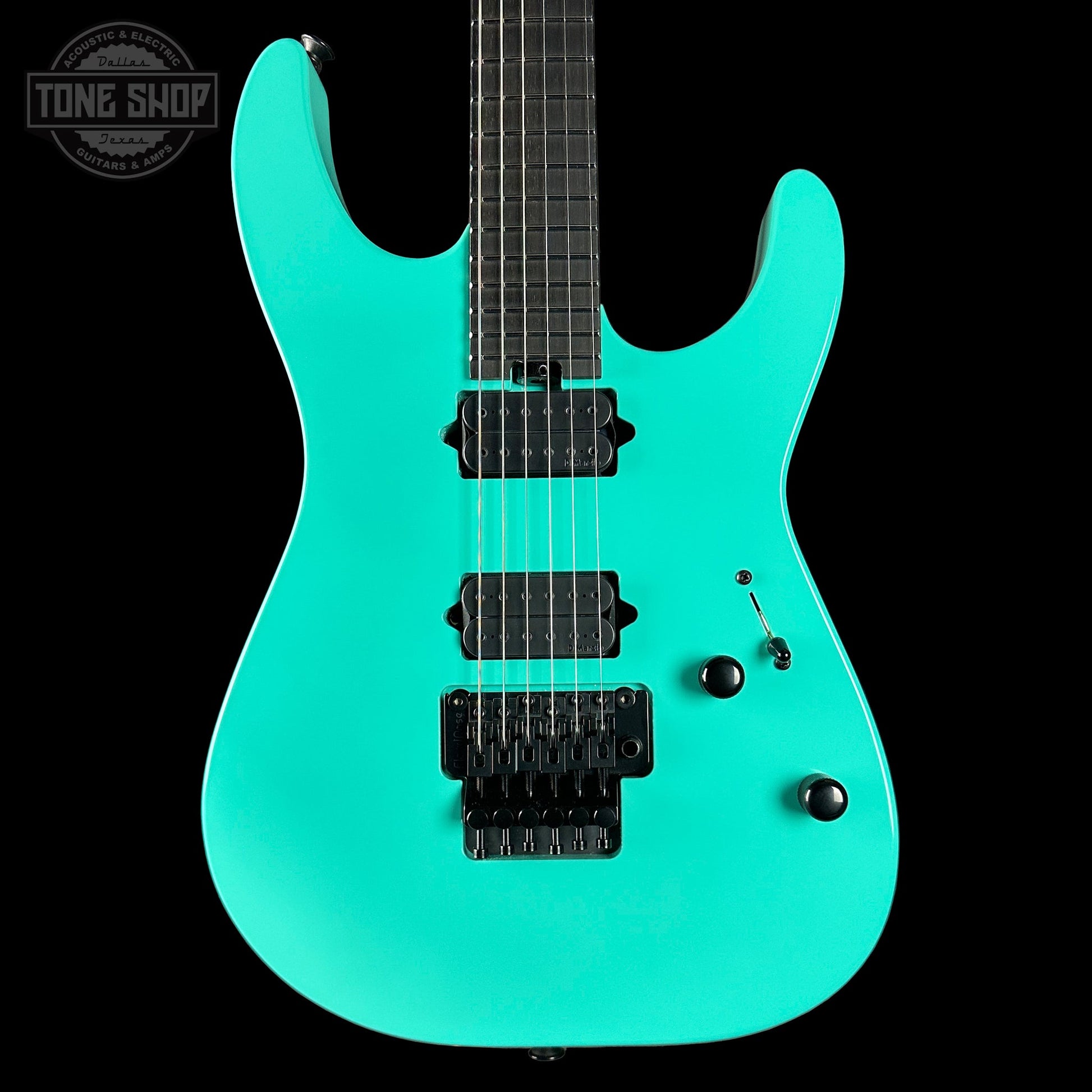 Charvel Custom Shop DK24 HH FR Reverse Headstock Sea Foam Green w/case UC230063