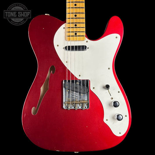 Fender Custom Shop 50s Thineline Telecaster Journeyman Relic Aged Candy Apple Red w/case