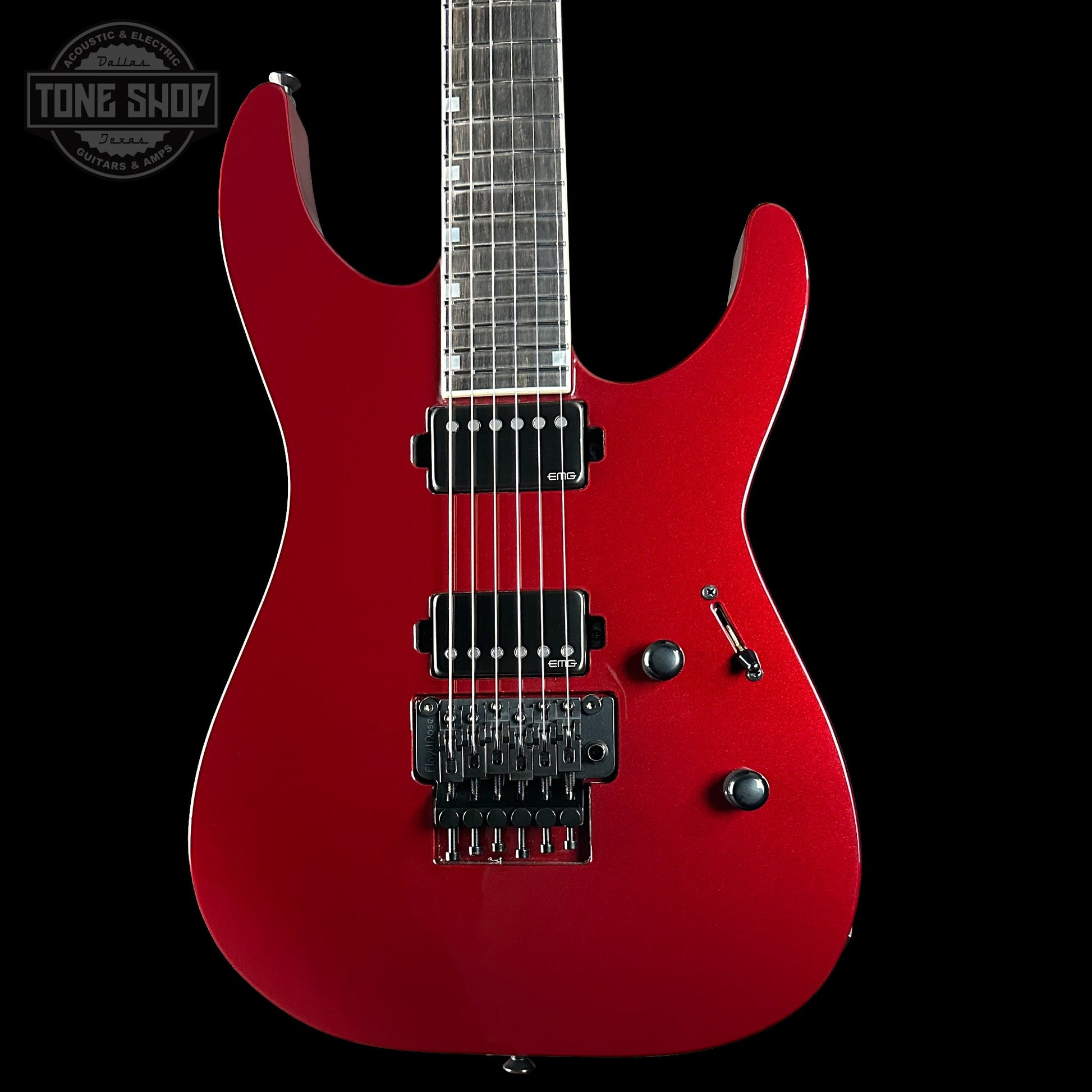 ESP USA M-II NTB-FR Cherry Bomb w/ EMGs w/case US25433