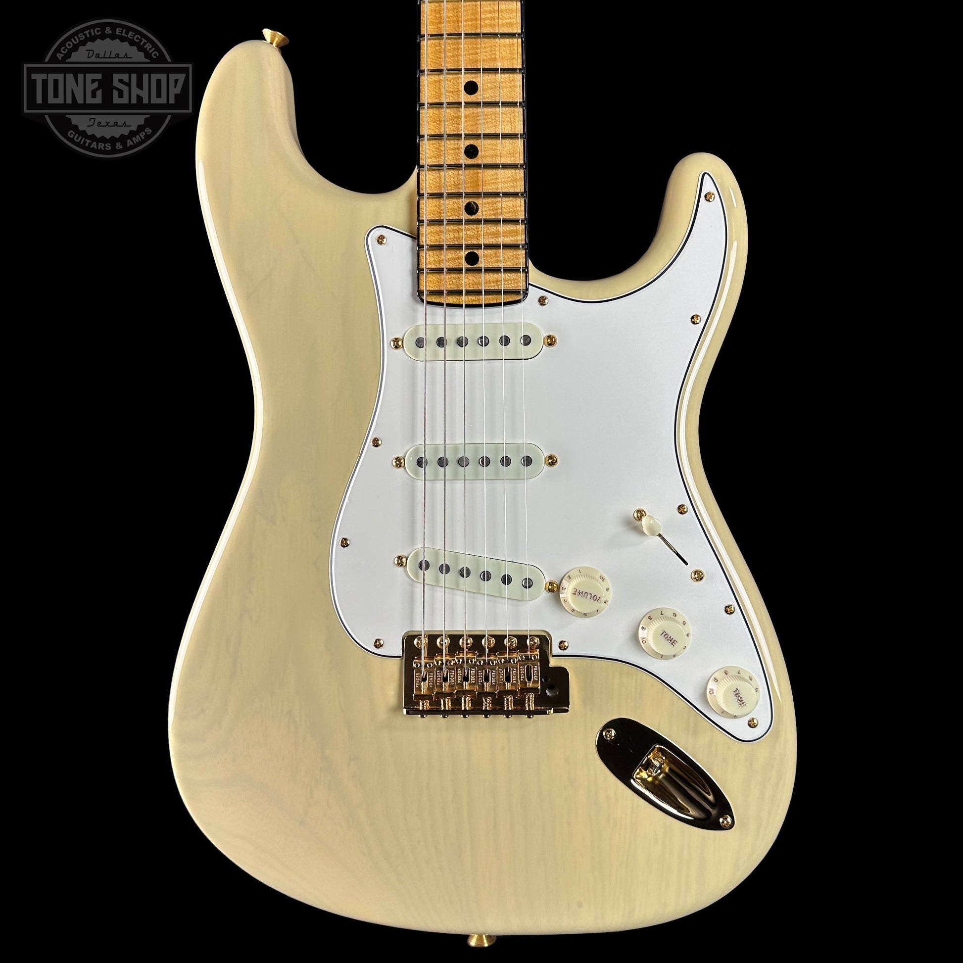 Fender Custom Shop American Custom Strat MN NOS Honey Blonde w/case R145880
