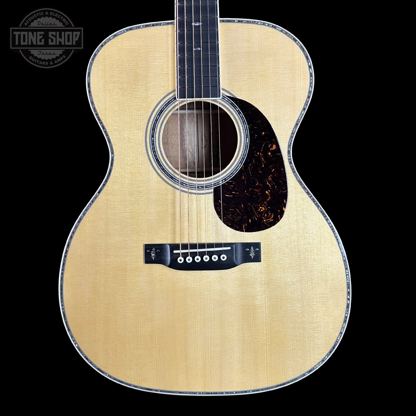 Martin Custom Shop OM 41 Style Adirondack / Exceptional Broad Figure Koa w/case 2964097