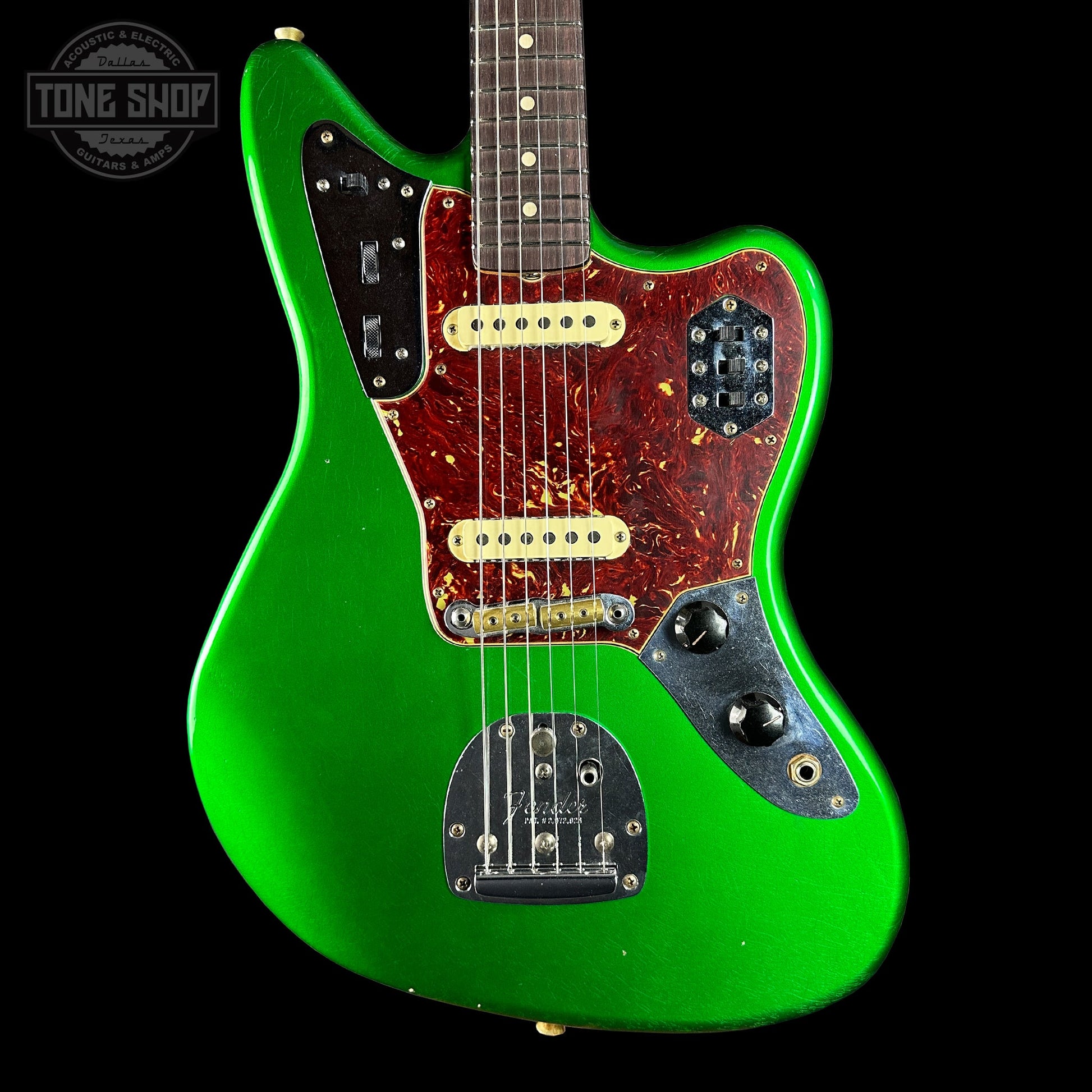 Fender Custom Shop 1962 Jaguar Journeyman Relic PHC Candy Green w/case CZ588284
