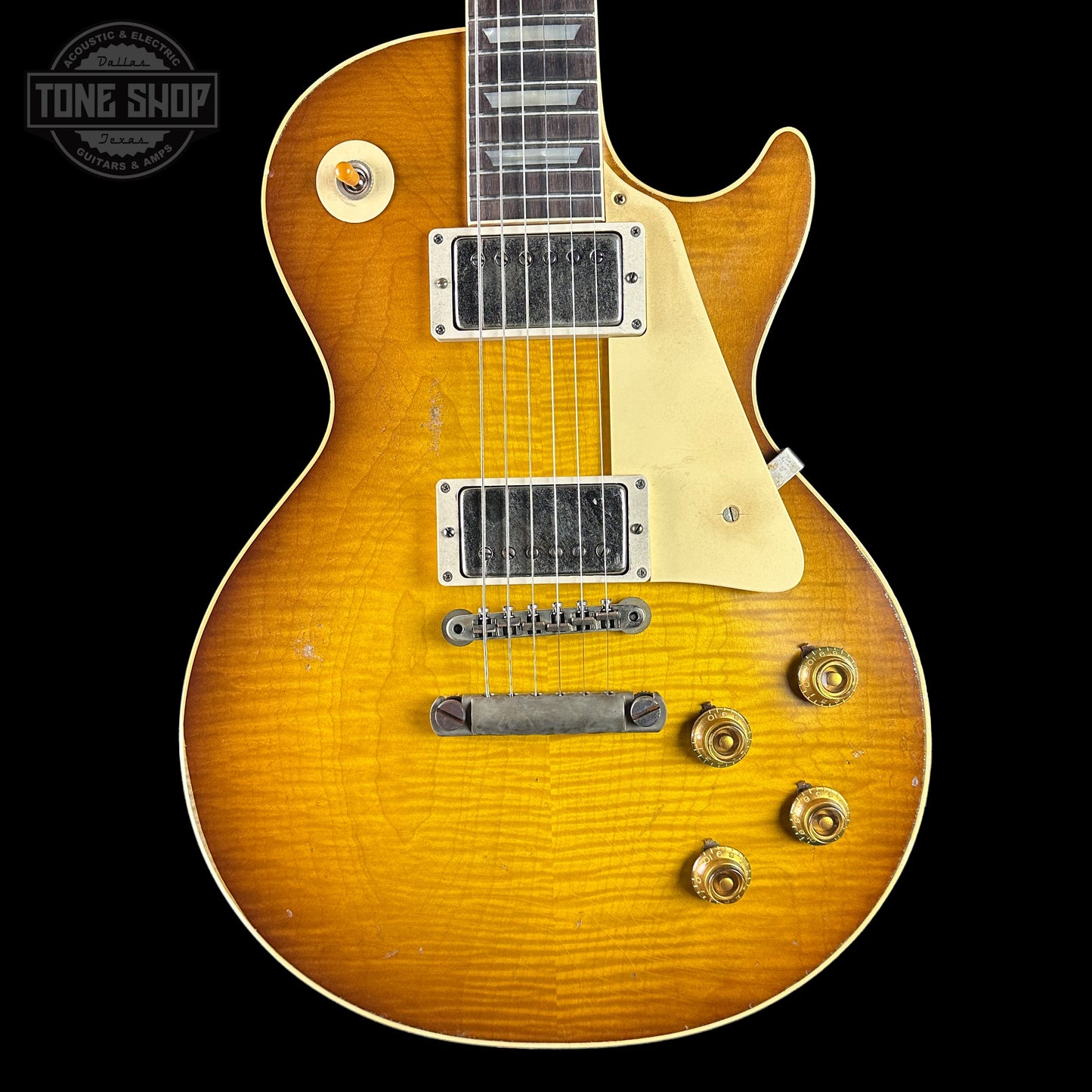 Gibson Custom Shop 1959 Les Paul Standard Reissue Murphy Lab Heavy Aged Golden Poppy Burst w/case 95934