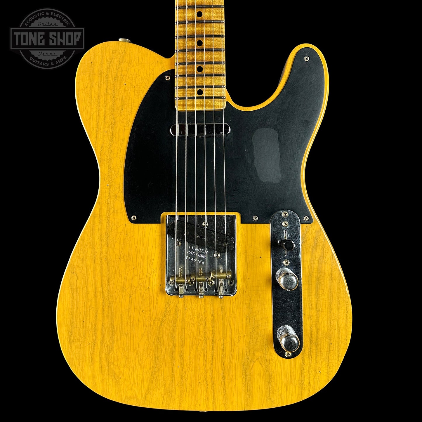 Fender Custom Shop TSG Exclusive ’52 Telecaster Chambered Butterscotch Blonde Journeyman Relic w/case R149255
