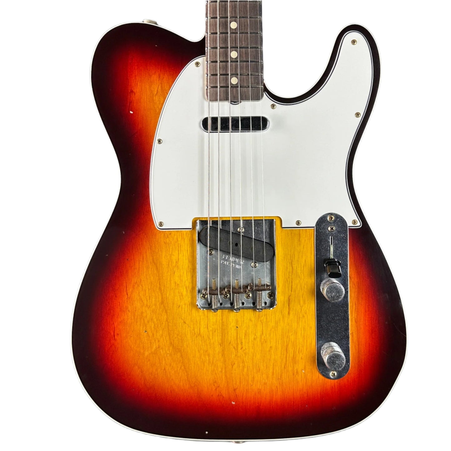 Fender Custom Shop 1960's Telecaster Custom Journeyman Relic Chocolate 3 Tone Sunburst w/case