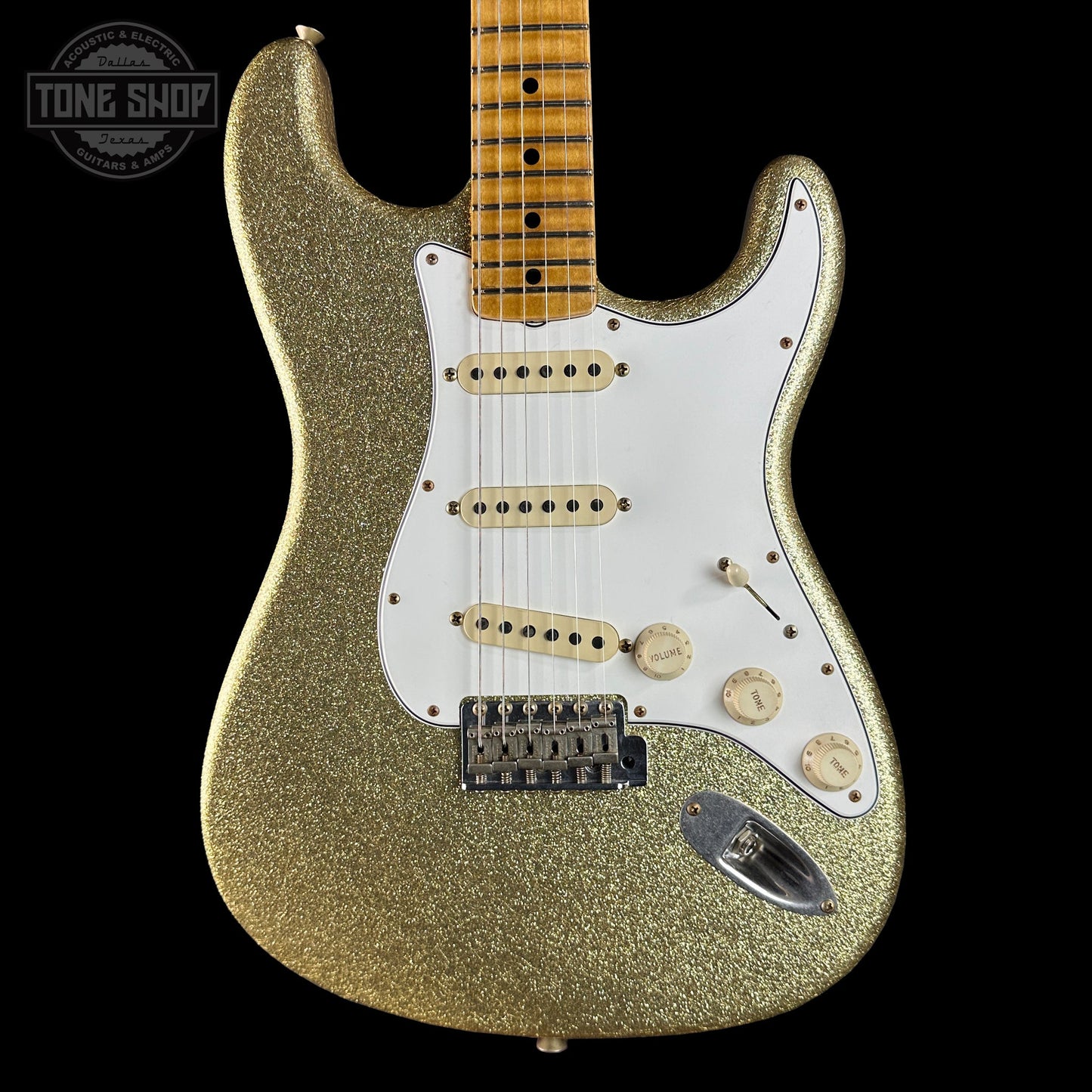 Fender Custom Shop 1969 Stratocaster Journeyman Relic Gold Sparkle w/case CZ588734
