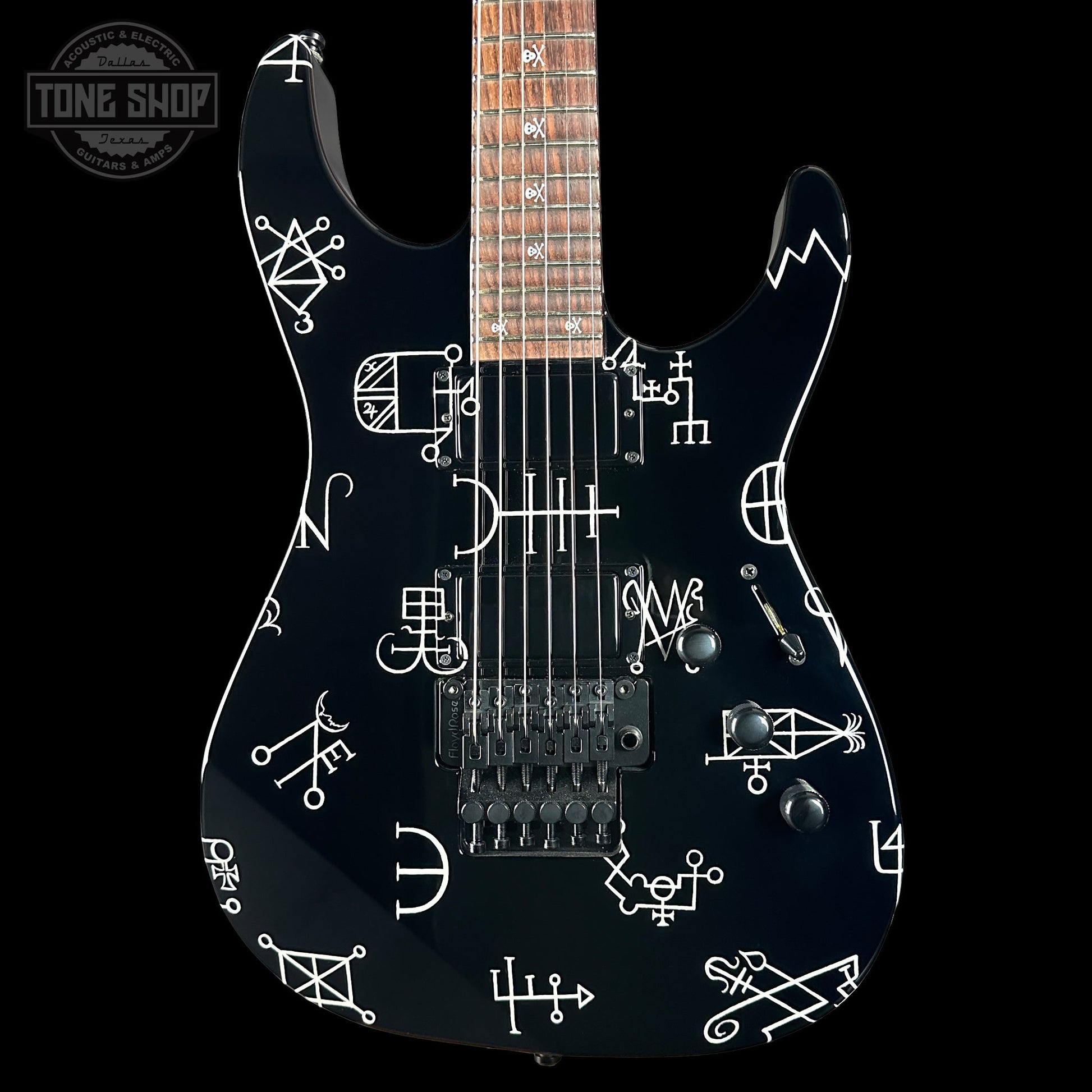 ESP Original Series Kirk Hammett Demonology w/case