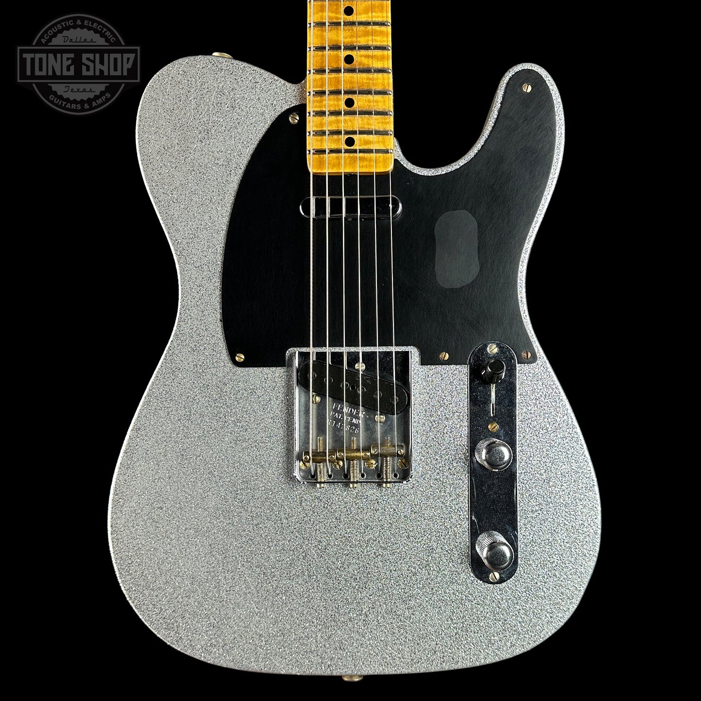 Fender Custom Shop 1951 Nocaster Journeyman Relic Silver Sparkle w/case