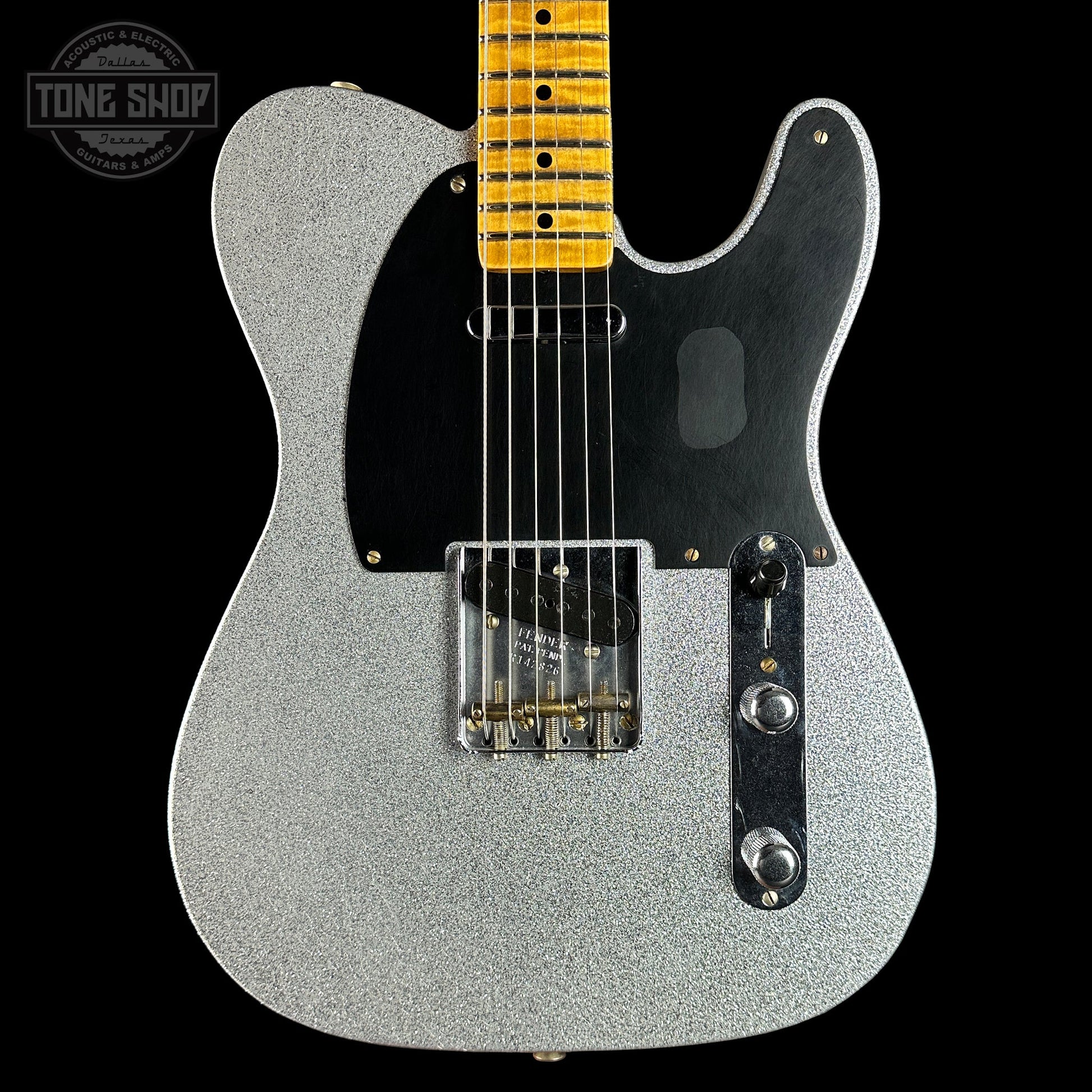 Fender Custom Shop 1951 Nocaster Journeyman Relic Silver Sparkle w/case