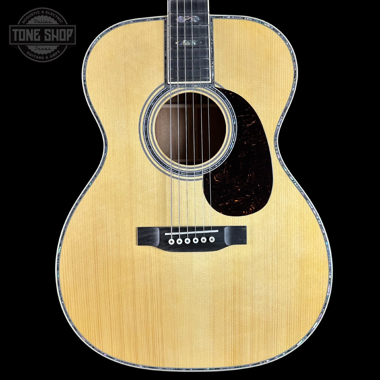 Martin Custom Shop OM 45 Style Adirondack/Exceptional Broad Figure Koa w/case 2964094