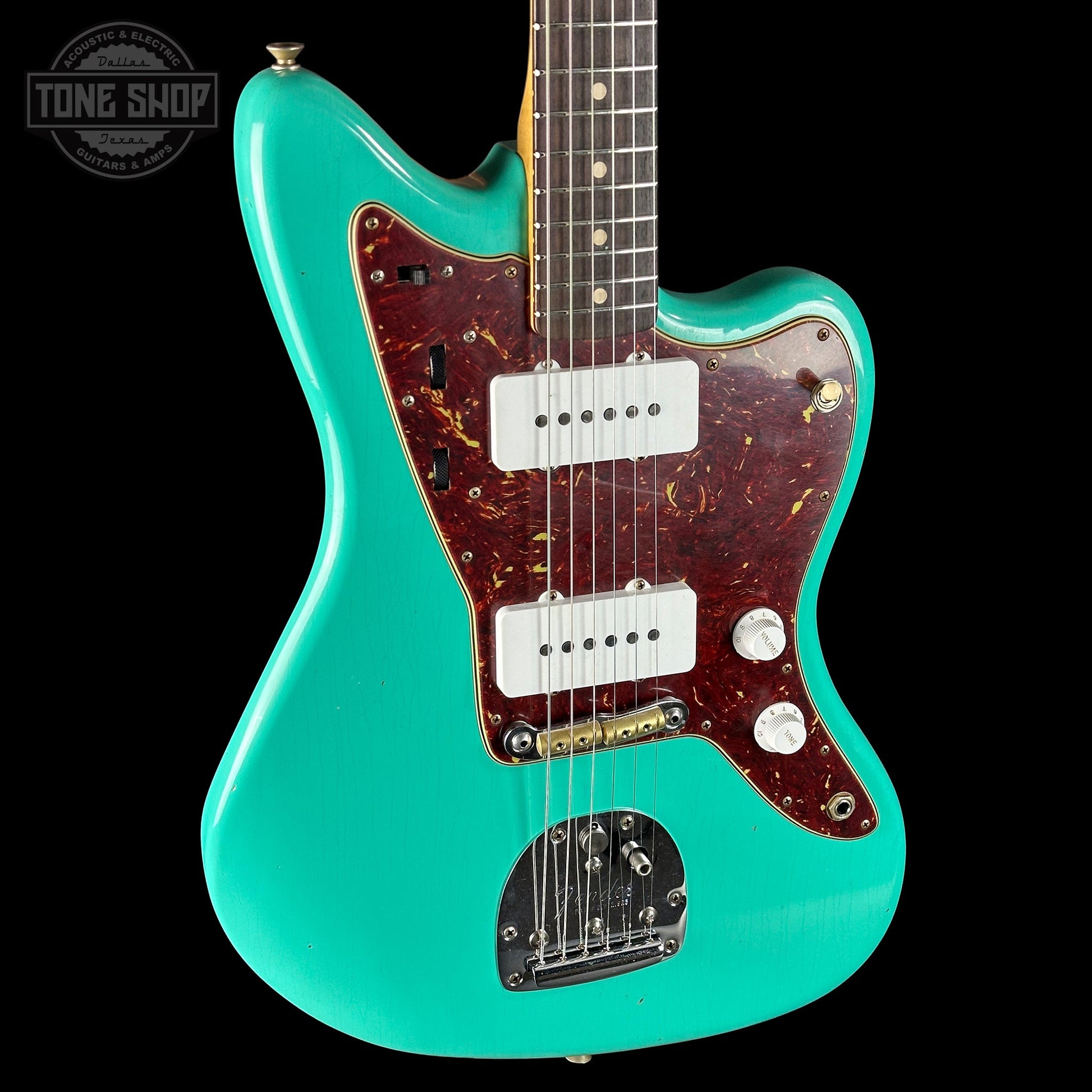 Fender Custom Shop 1962 Jazzmaster Journeyman Relic PHC Sea Foam Green w/case CZ588727