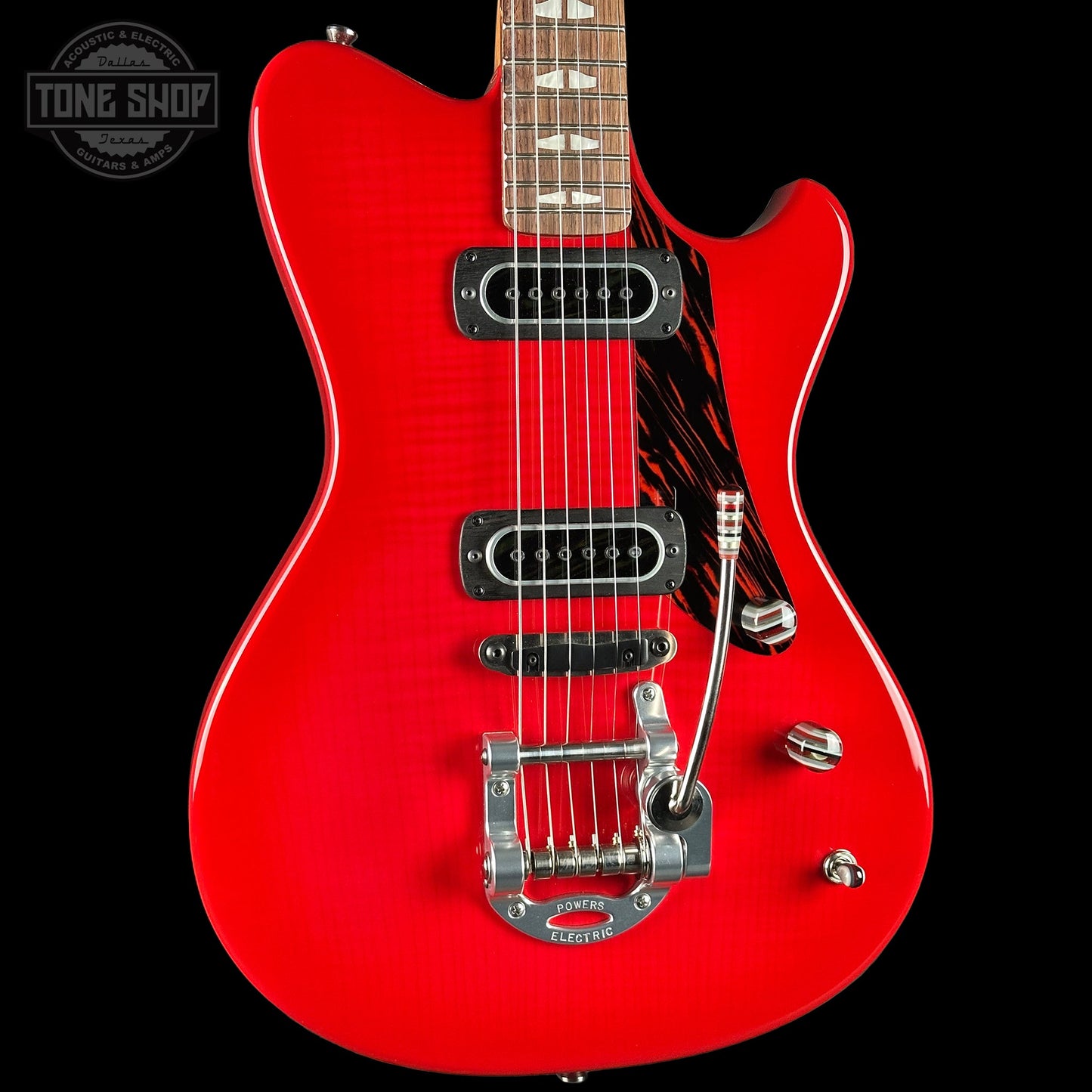 Powers Electric A-Type Select Ghost Flame Signal Red PF42 CamTail w/case