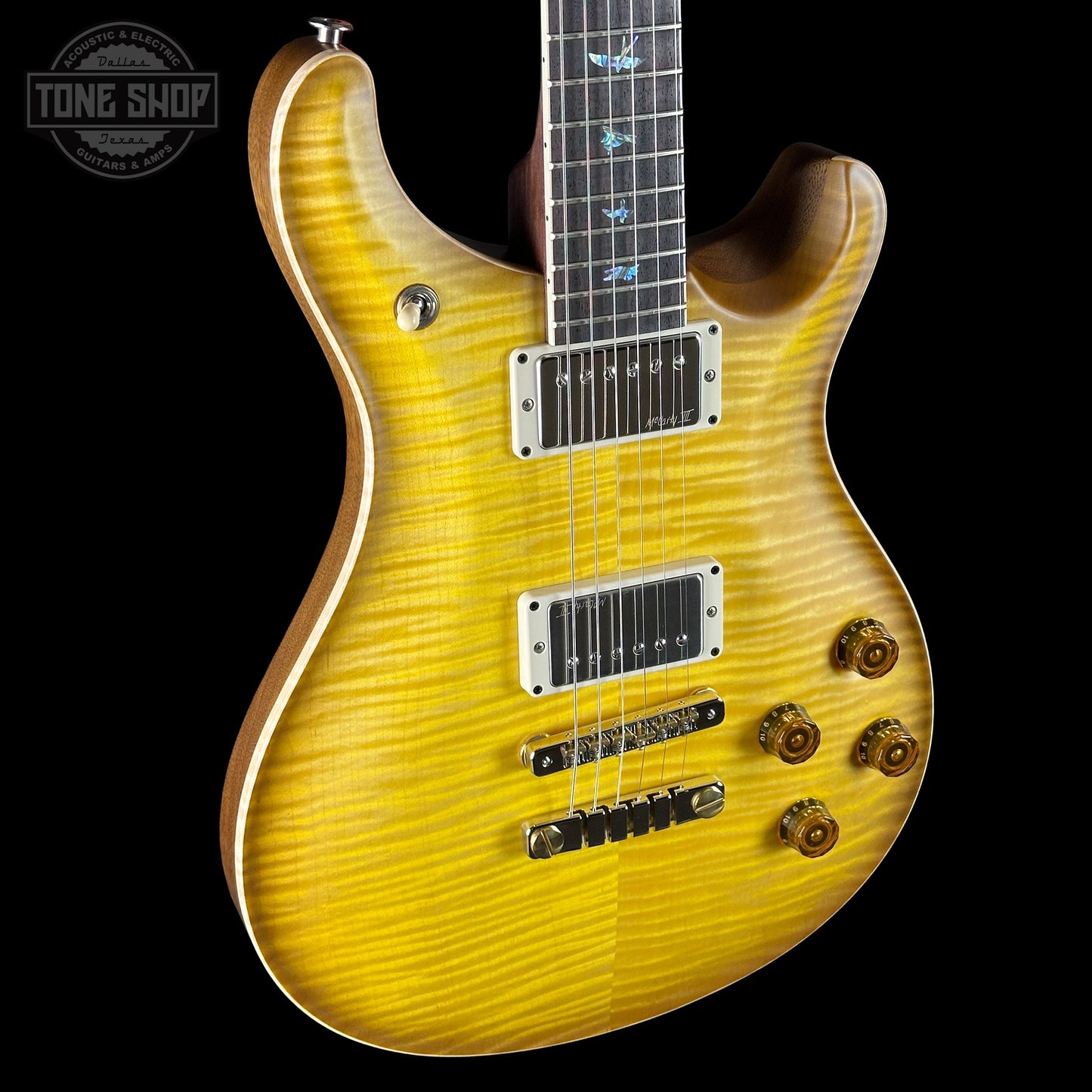 PRS Wood Library McCarty 594 Korina Livingston Lemondrop Satin RW neck w/case 0414079