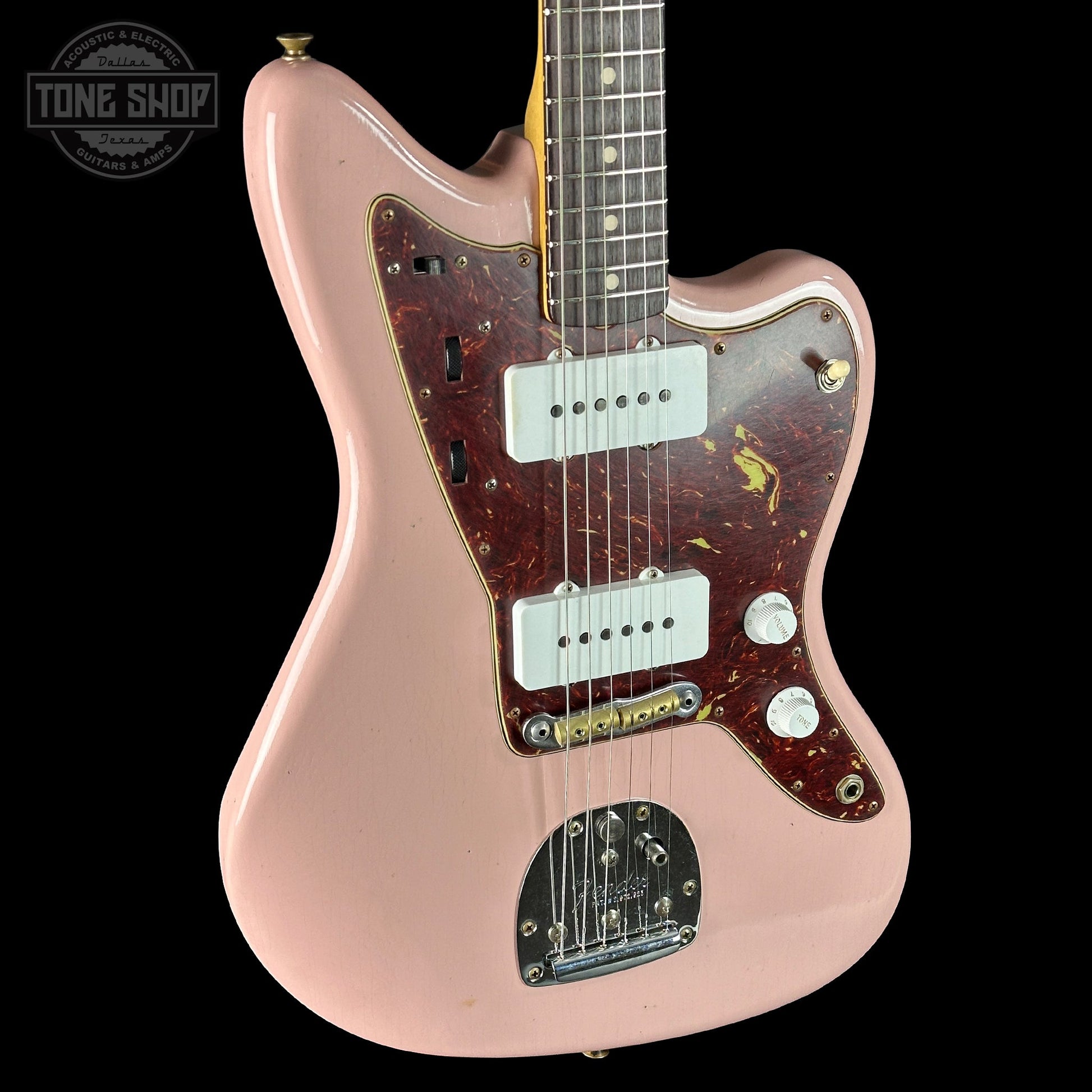Fender Custom Shop 1962 Jazzmaster Journeyman Relic Shell Pink w/case CZ588002