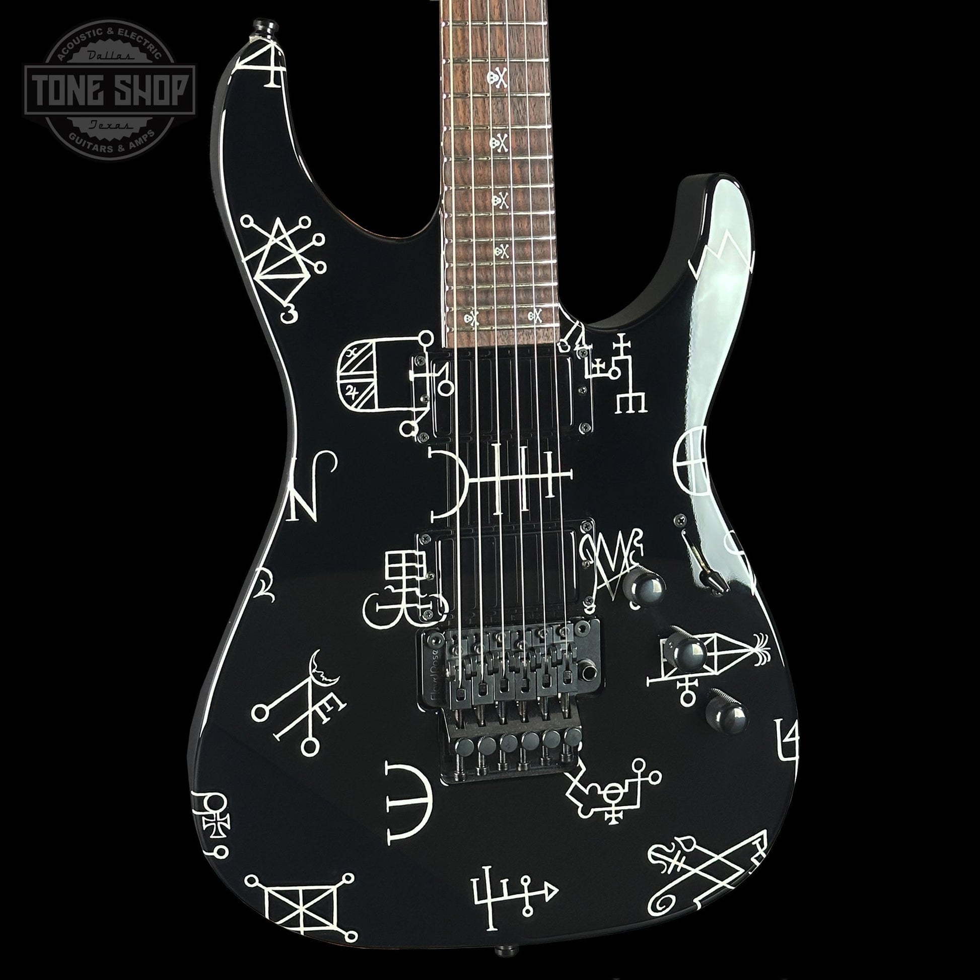 ESP Original Series Kirk Hammett Demonology w/case