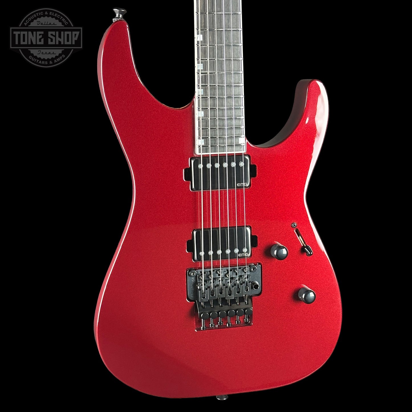 ESP USA M-II NTB-FR Cherry Bomb w/ EMGs w/case US25433