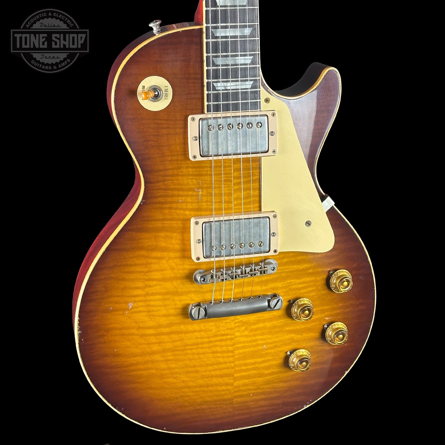 Gibson Custom Dealer Select 1959 Les Paul Brazilian Golden Poppy Light Aged w/case 96065