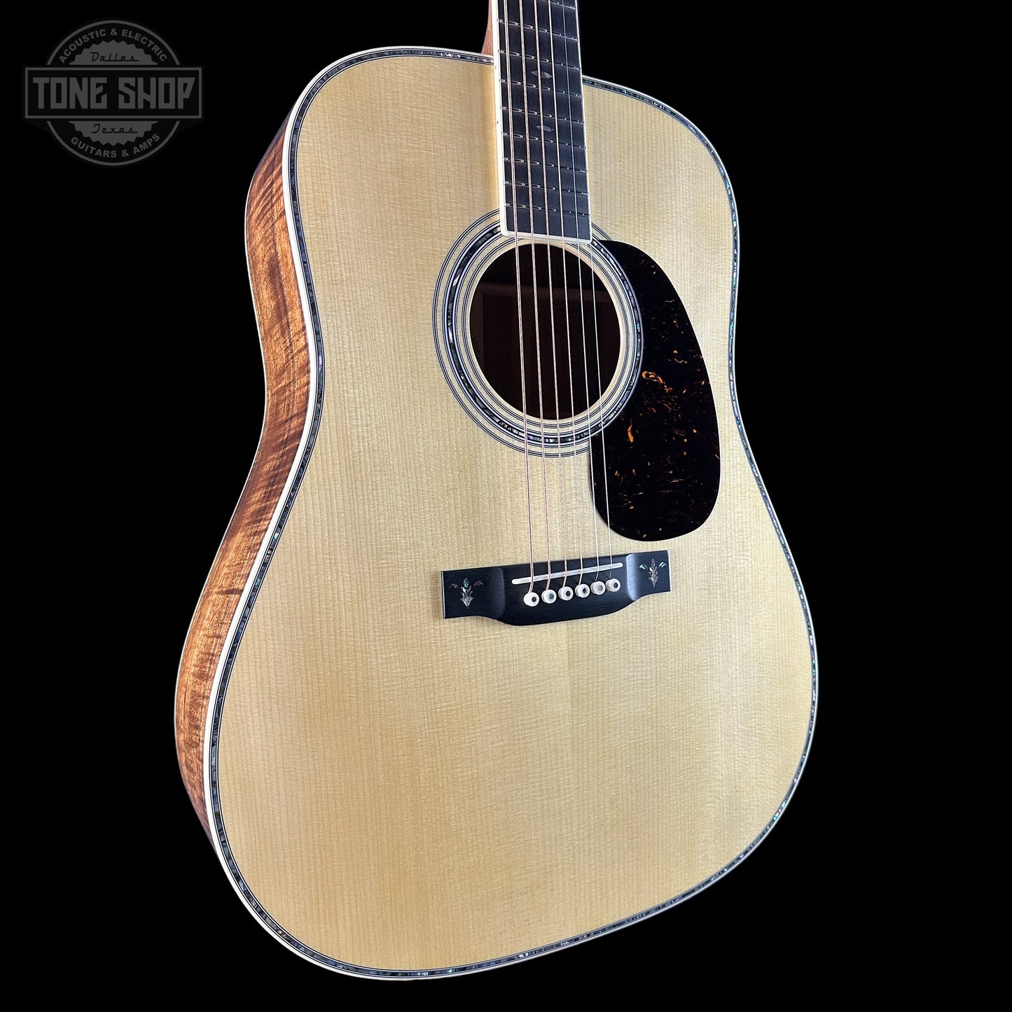 Martin Custom Shop Dread 41 Style Adirondack / Exceptional Broad Figure Koa w/case 2964099