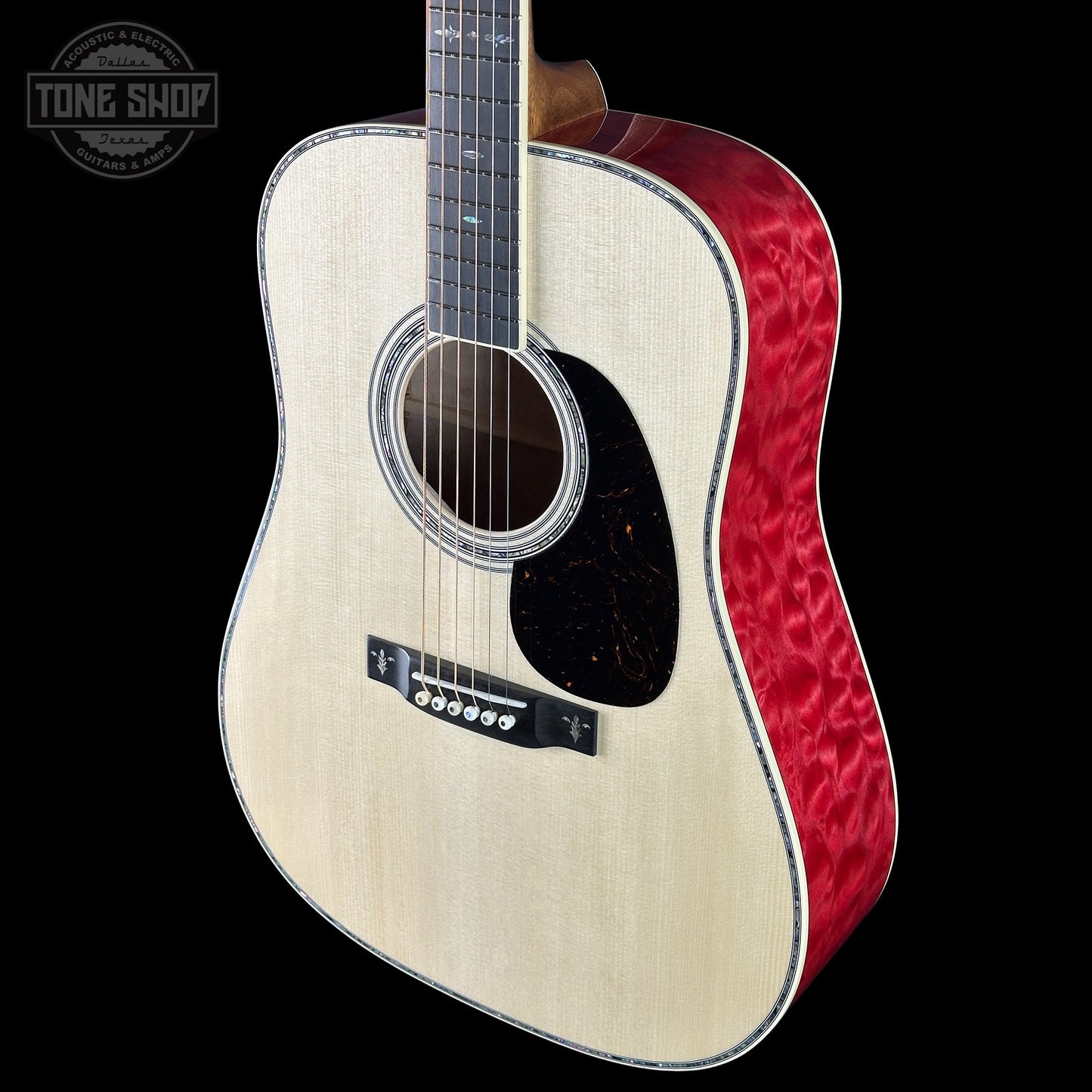 Martin Custom Shop Dread 41 Style Adirondack/ Quilted Maple w/case 2981130