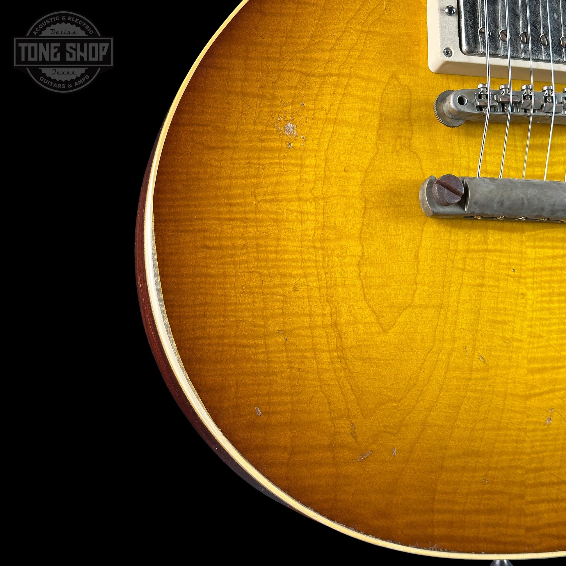 Gibson Custom Shop 1959 Les Paul Standard Reissue Murphy Lab Heavy Aged Golden Poppy Burst w/case 95934