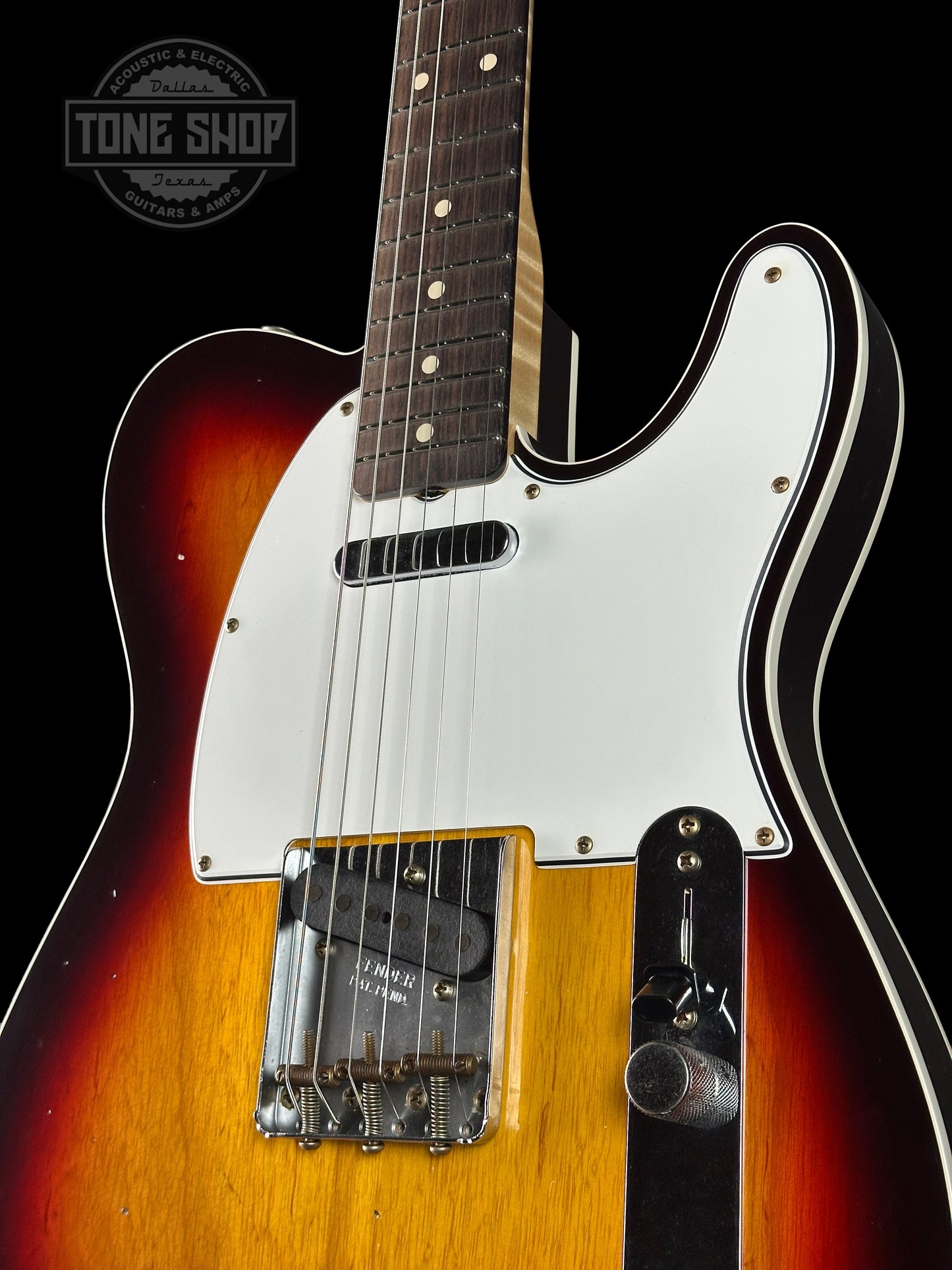 Fender Custom Shop 1960's Telecaster Custom Journeyman Relic Chocolate 3 Tone Sunburst w/case