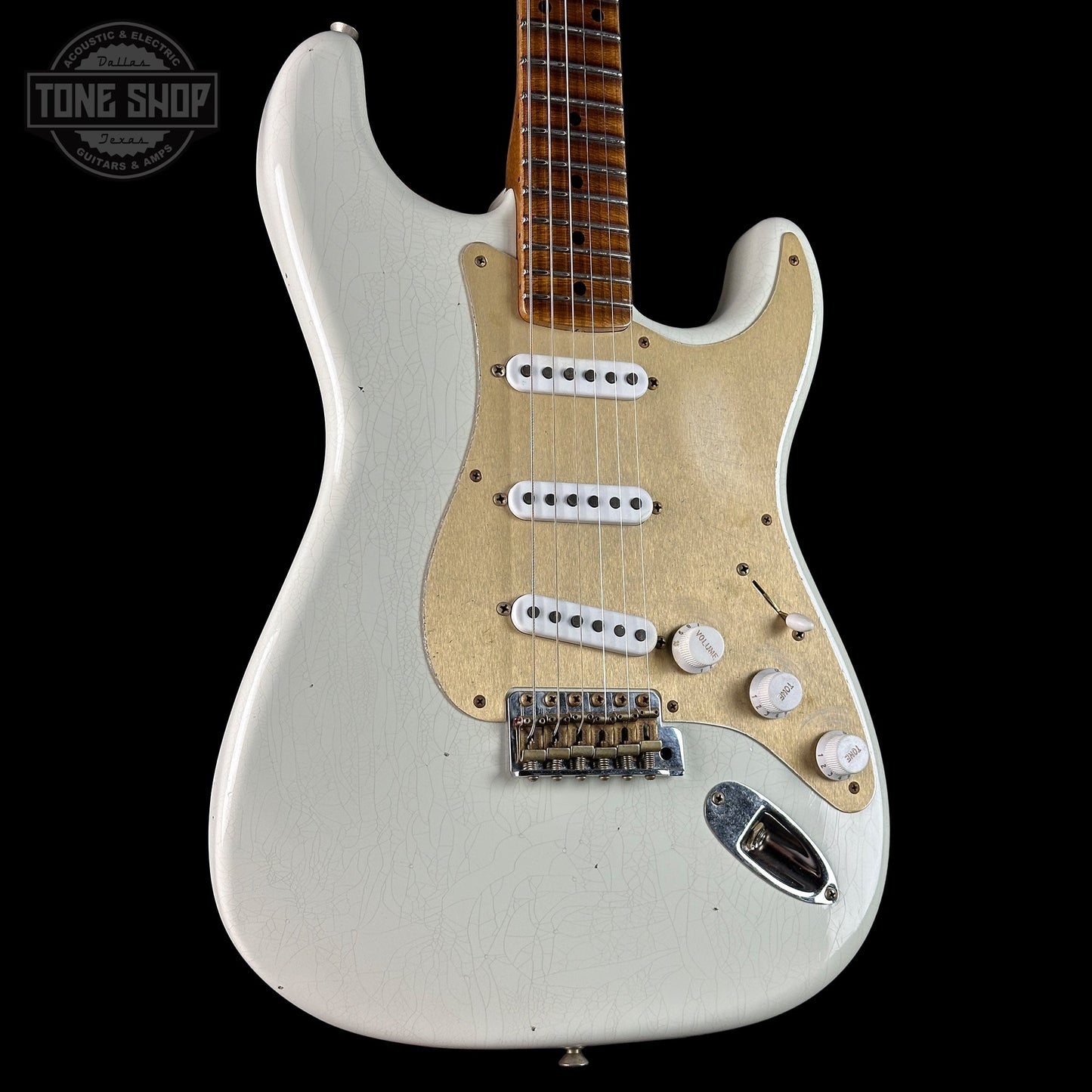 Fender Custom Shop Limited Edition Roasted '54 Strat Journeyman Relic '55 Desert Tan w/case
