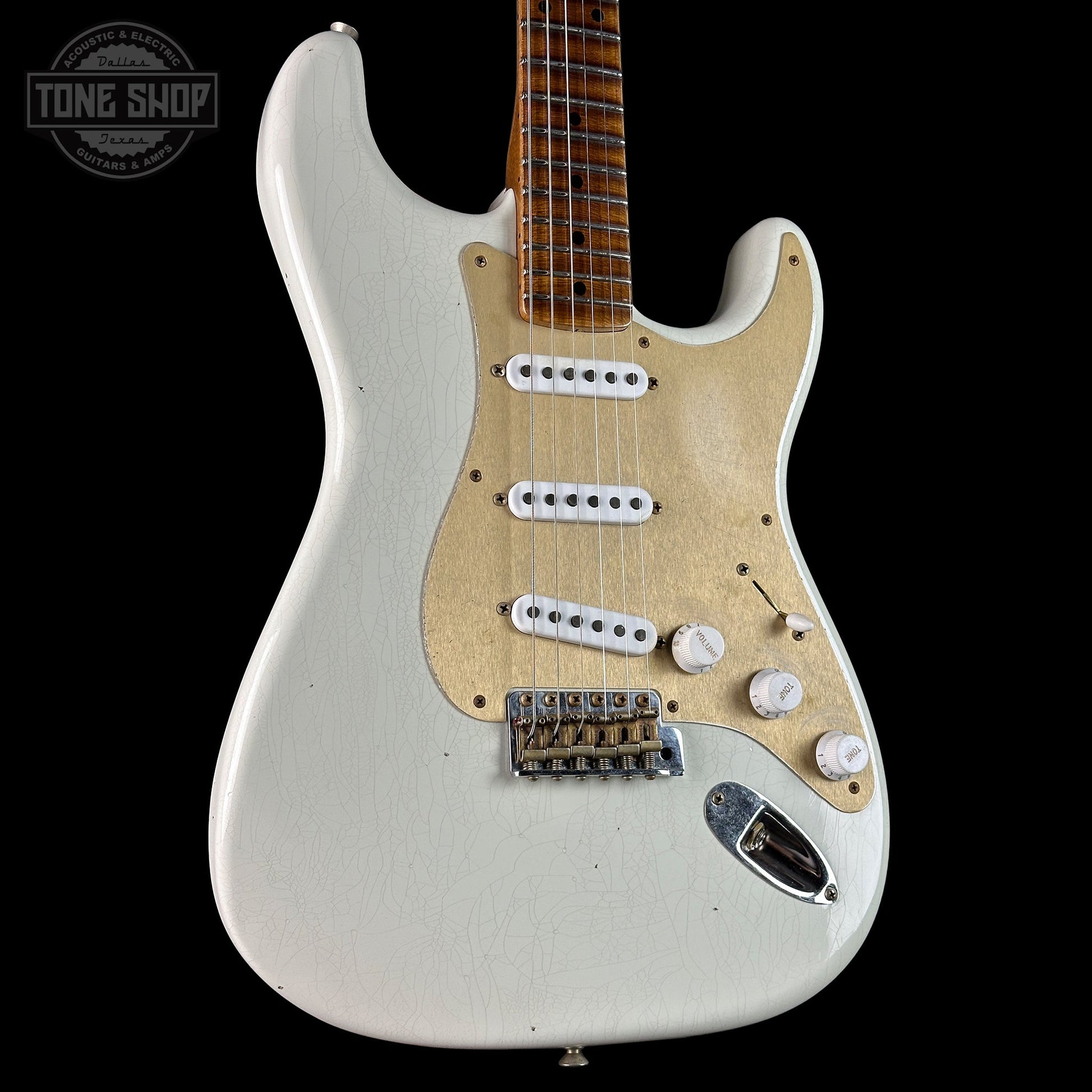 Fender Custom Shop Limited Edition Roasted '54 Strat Journeyman Relic '55 Desert Tan w/case