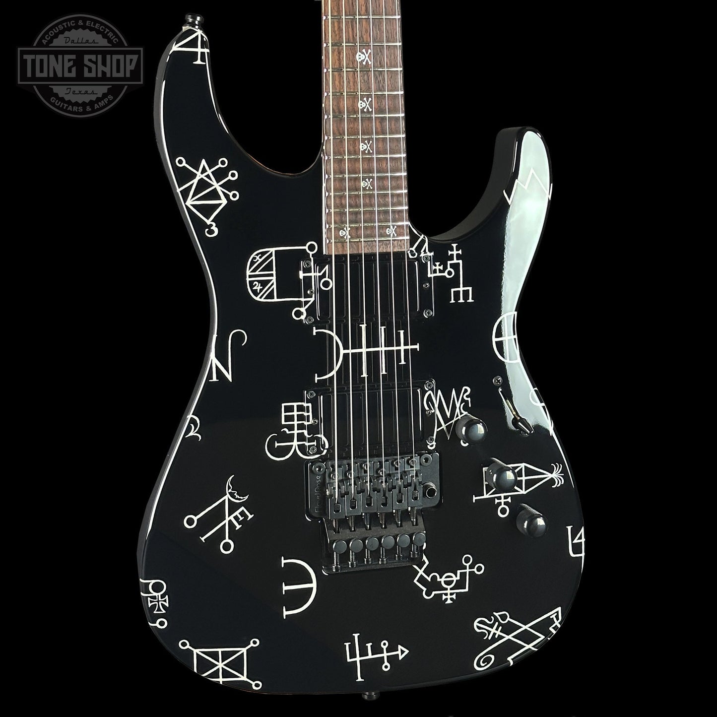ESP Original Series Kirk Hammett Demonology w/case