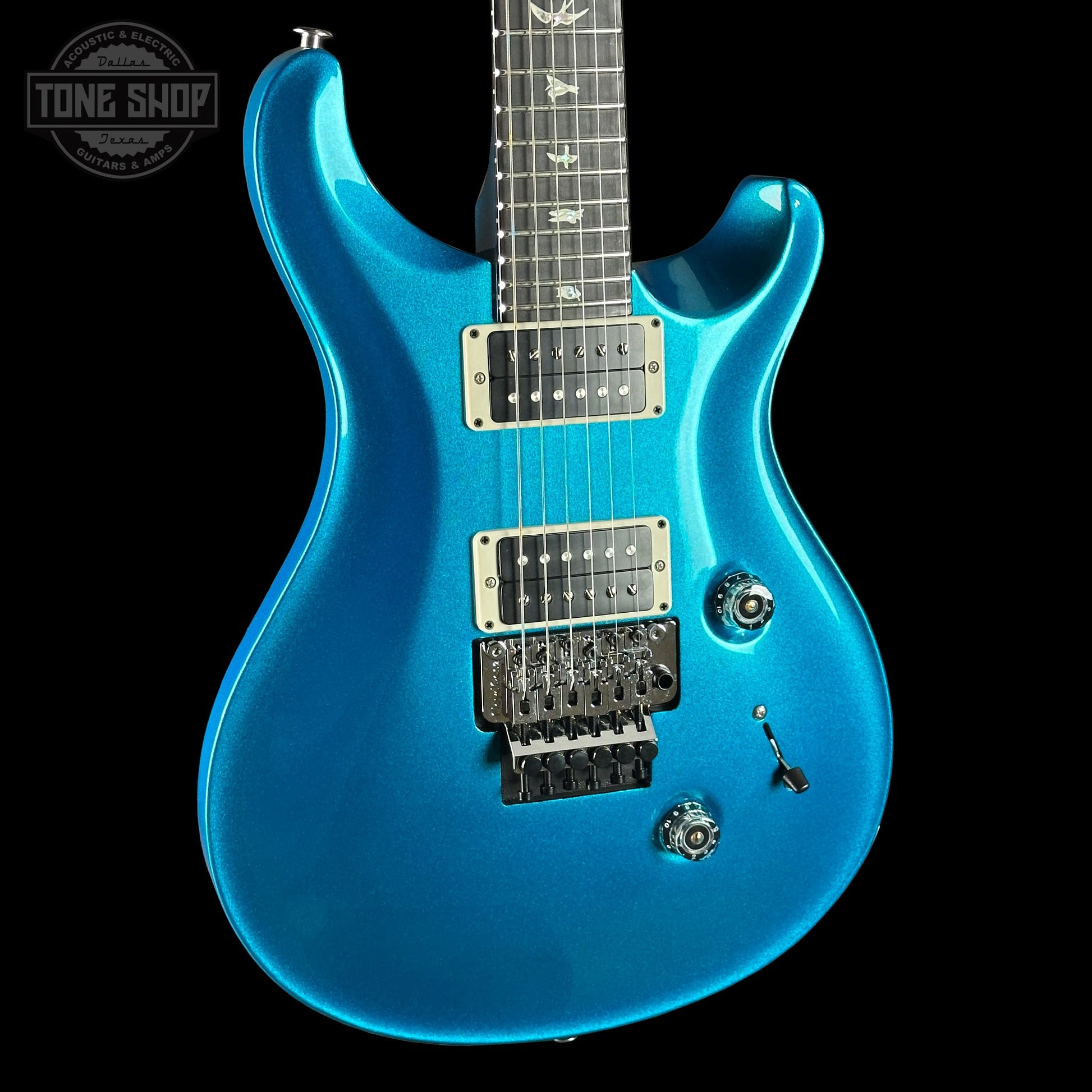 PRS Custom 24 "Floyd" Sprayer's Choice Blue Metallic Gloss w/case 0414658