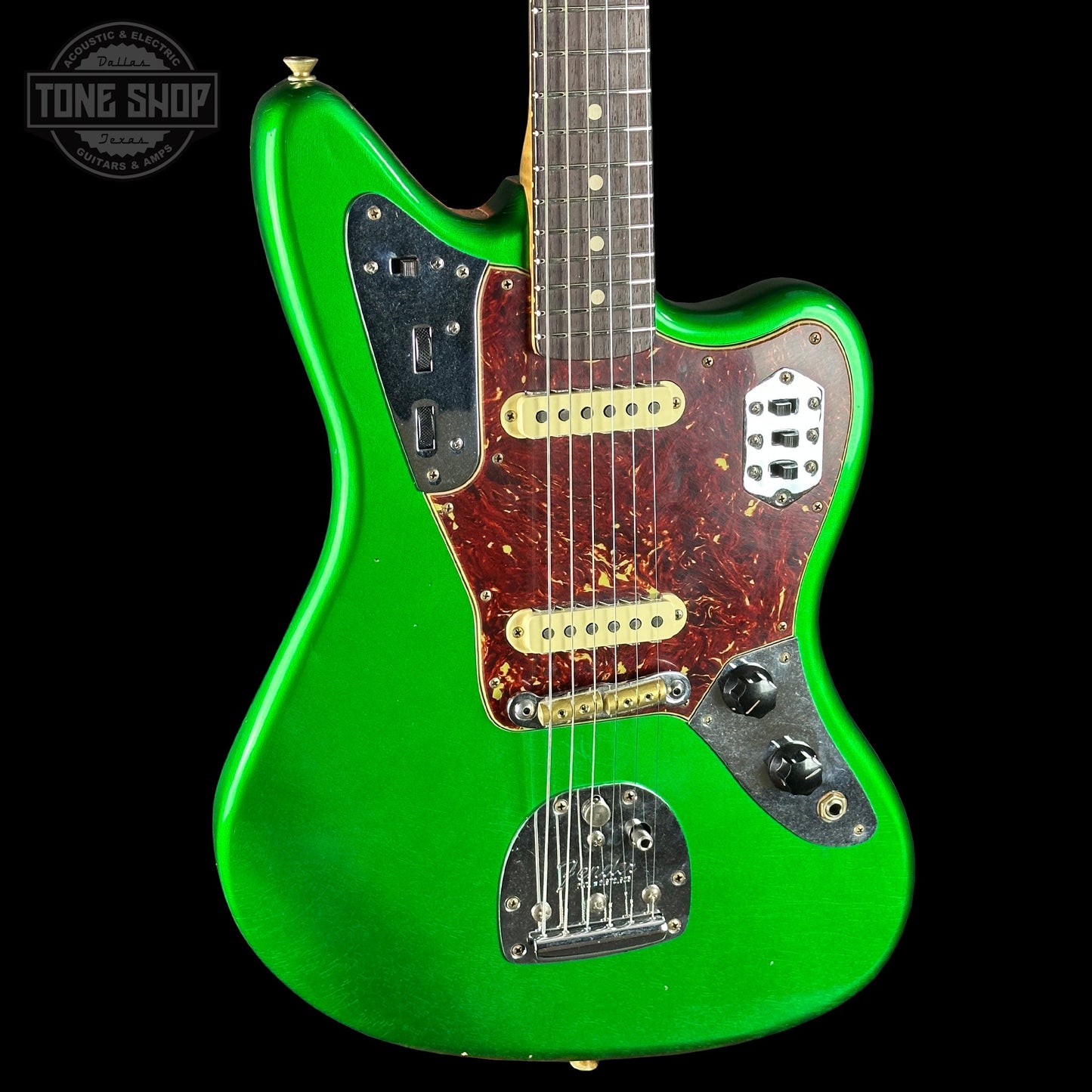 Fender Custom Shop 1962 Jaguar Journeyman Relic PHC Candy Green w/case CZ588284