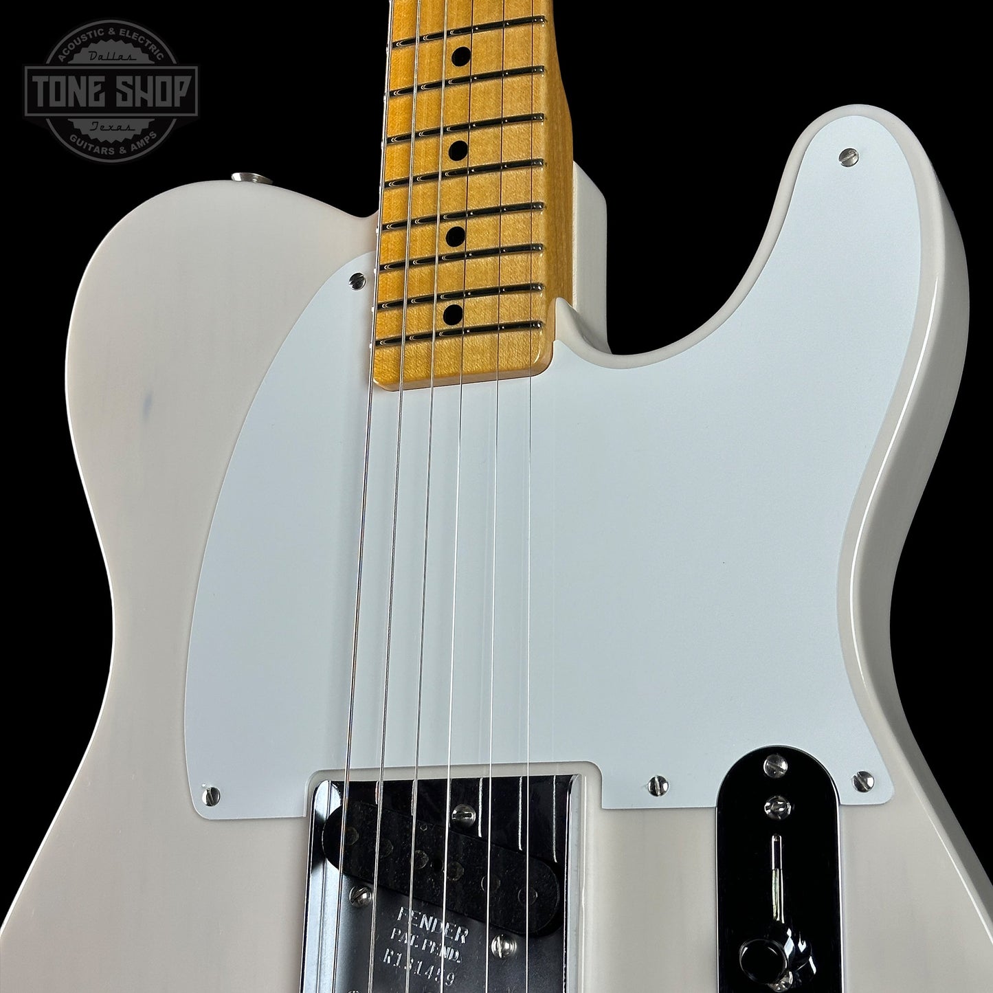 Fender Custom Shop Vintage Custom 1950 Pine Esquire Time Capsule Aged White Blonde w/case