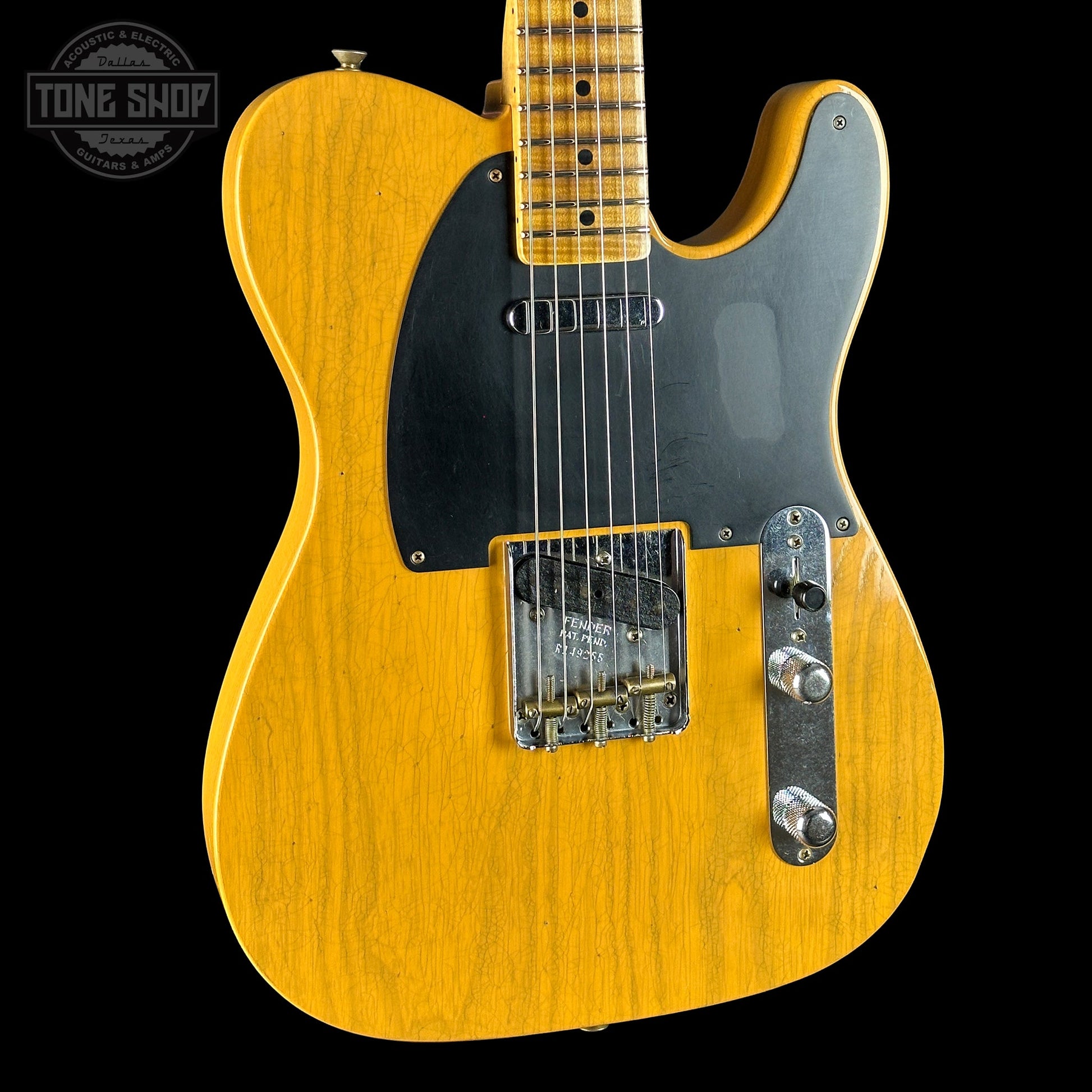 Fender Custom Shop TSG Exclusive ’52 Telecaster Chambered Butterscotch Blonde Journeyman Relic w/case R149255