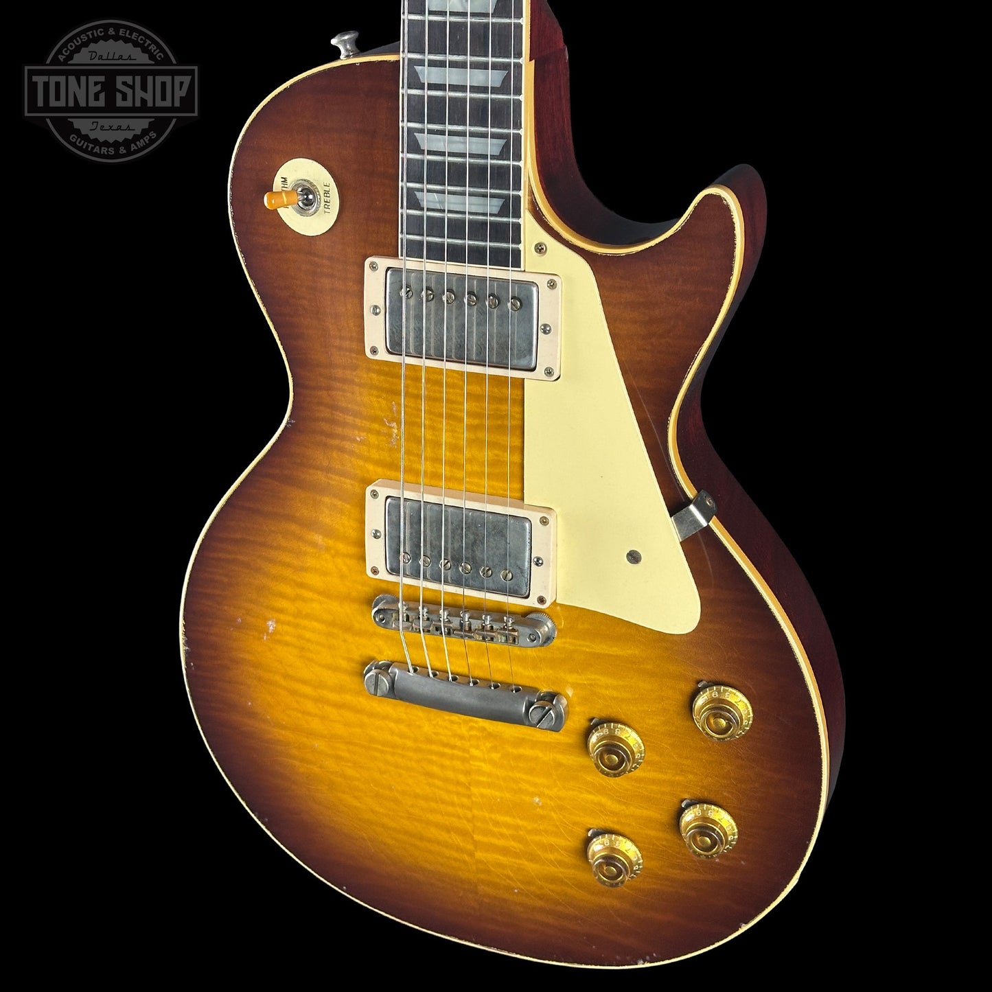 Gibson Custom Dealer Select 1959 Les Paul Brazilian Golden Poppy Light Aged w/case 96065