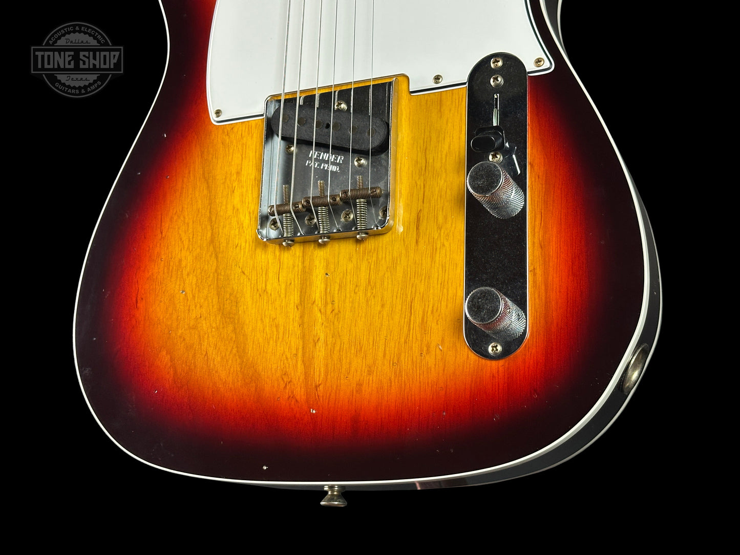 Fender Custom Shop 1960's Telecaster Custom Journeyman Relic Chocolate 3 Tone Sunburst w/case