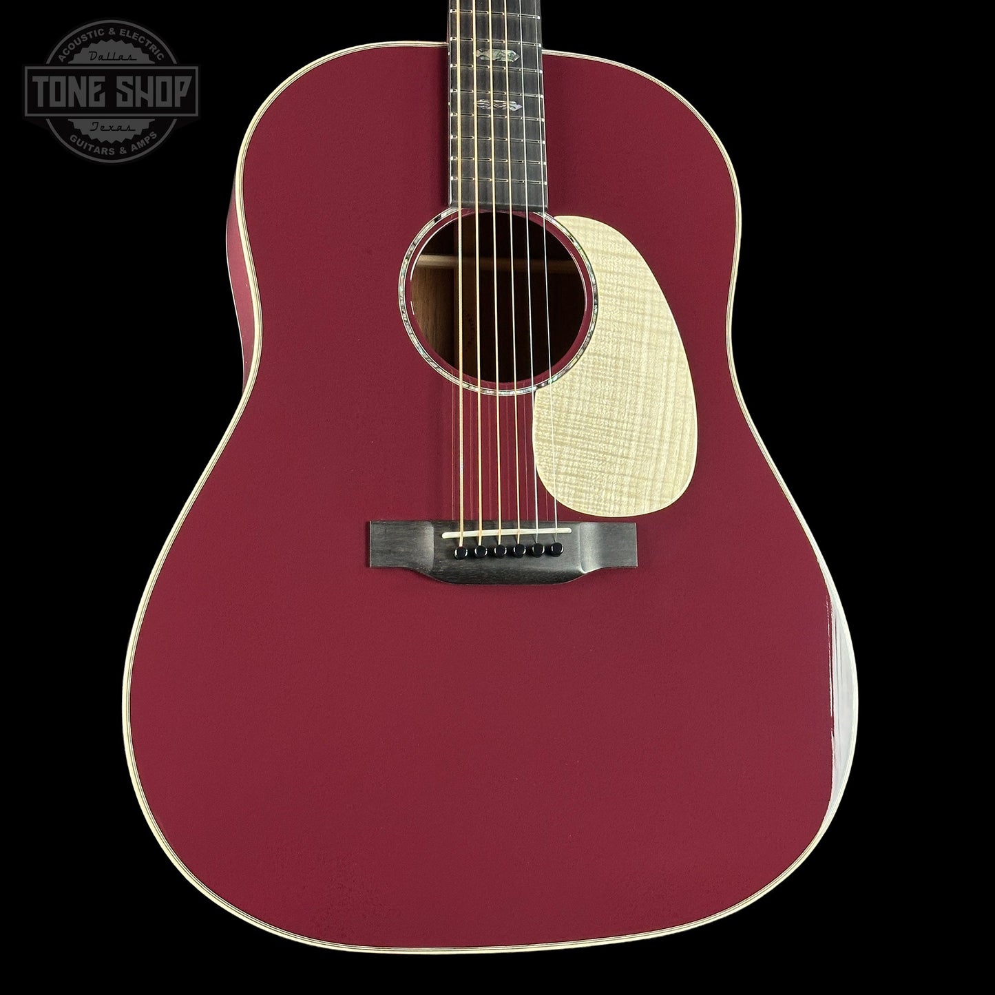 Martin Custom Shop Slope Shoulder Dread Spruce/Mahogany Burgundy w/case 2894733