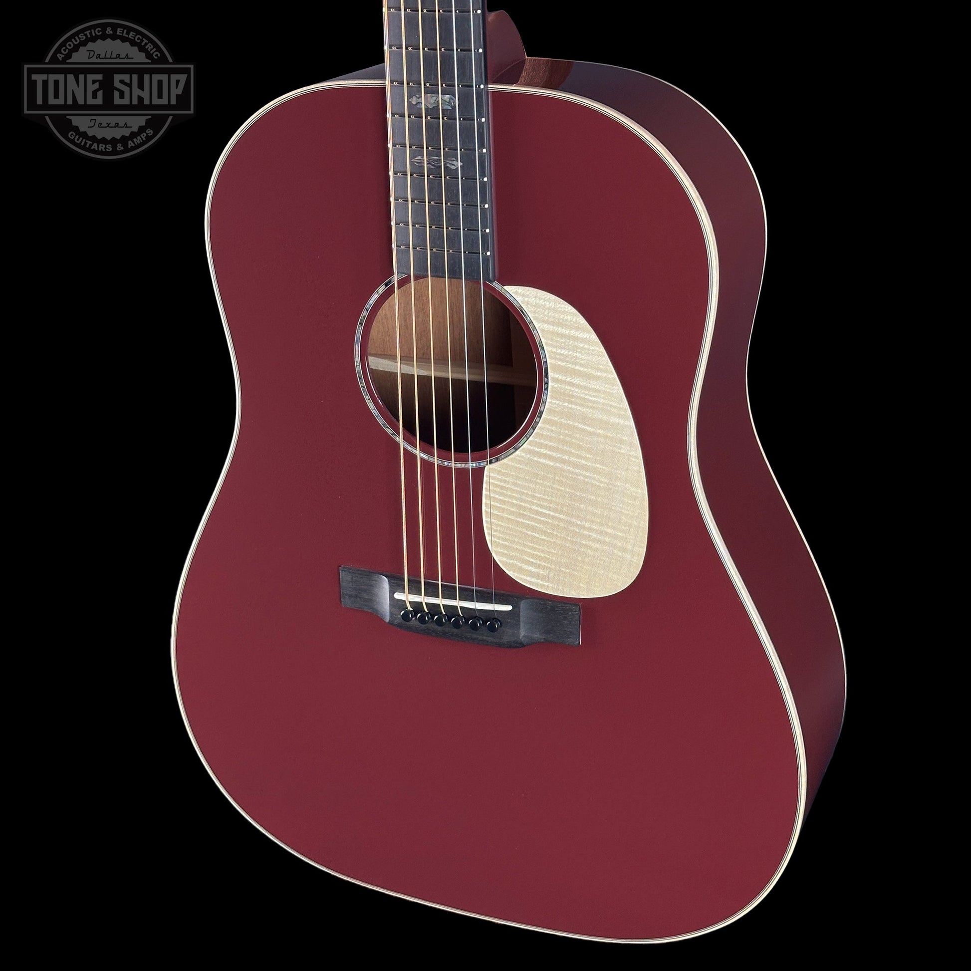 Martin Custom Shop Slope Shoulder Dread Spruce/Mahogany Burgundy w/case 2894733