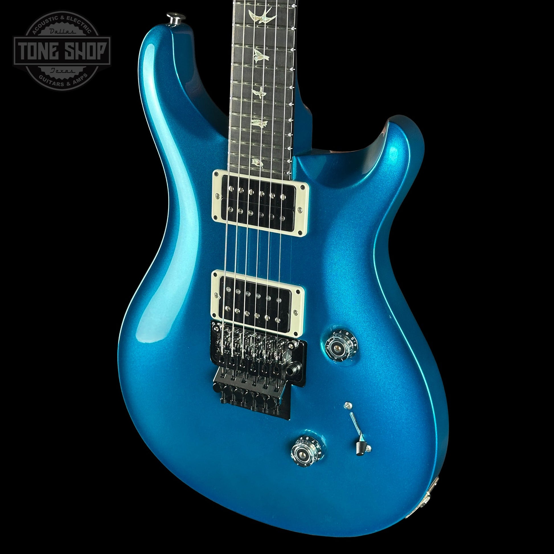 PRS Custom 24 "Floyd" Sprayer's Choice Blue Metallic Gloss w/case 0414658