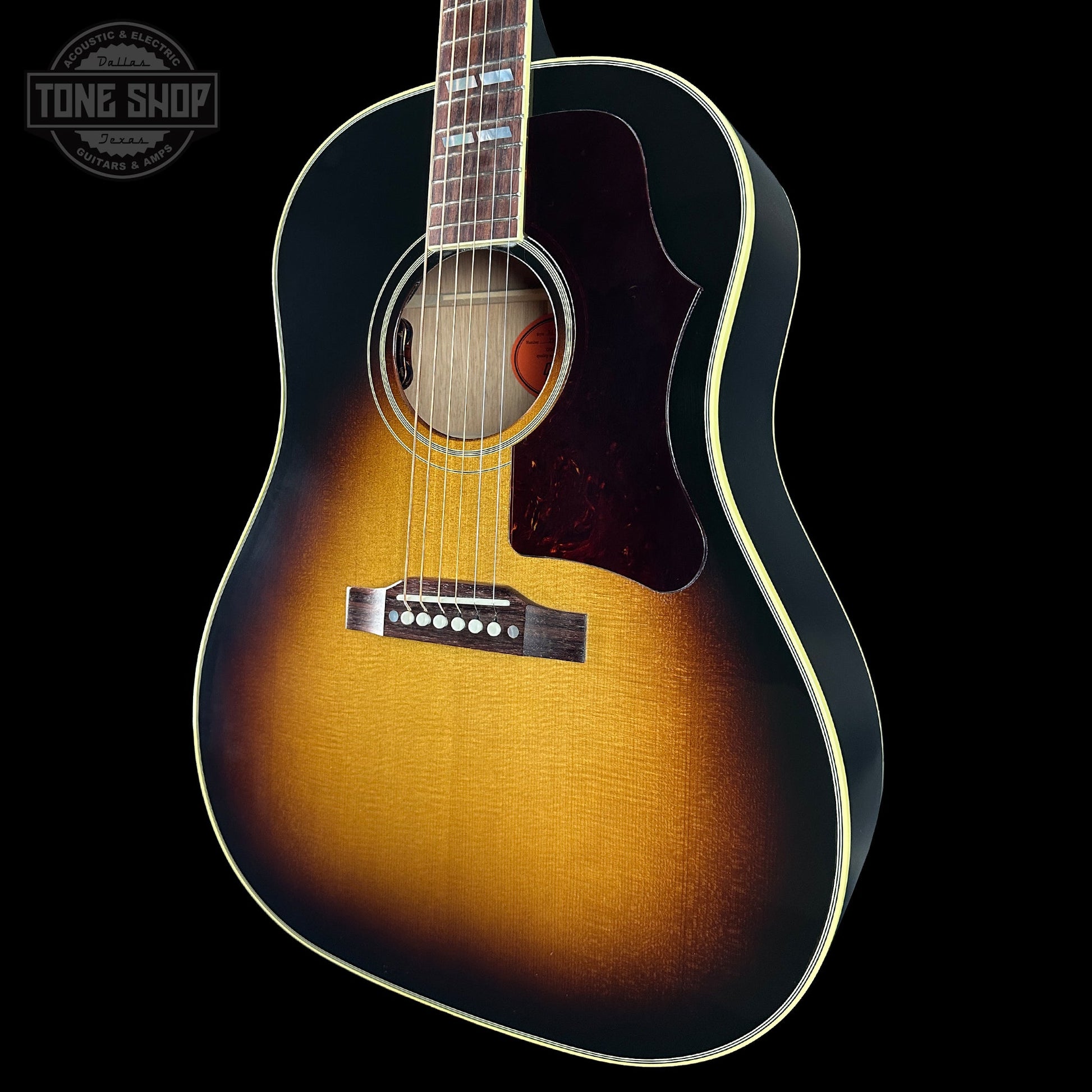 Gibson Custom Dealer Select Southern Jumbo Original Sinker Vintage Sunburst w/case 23185056