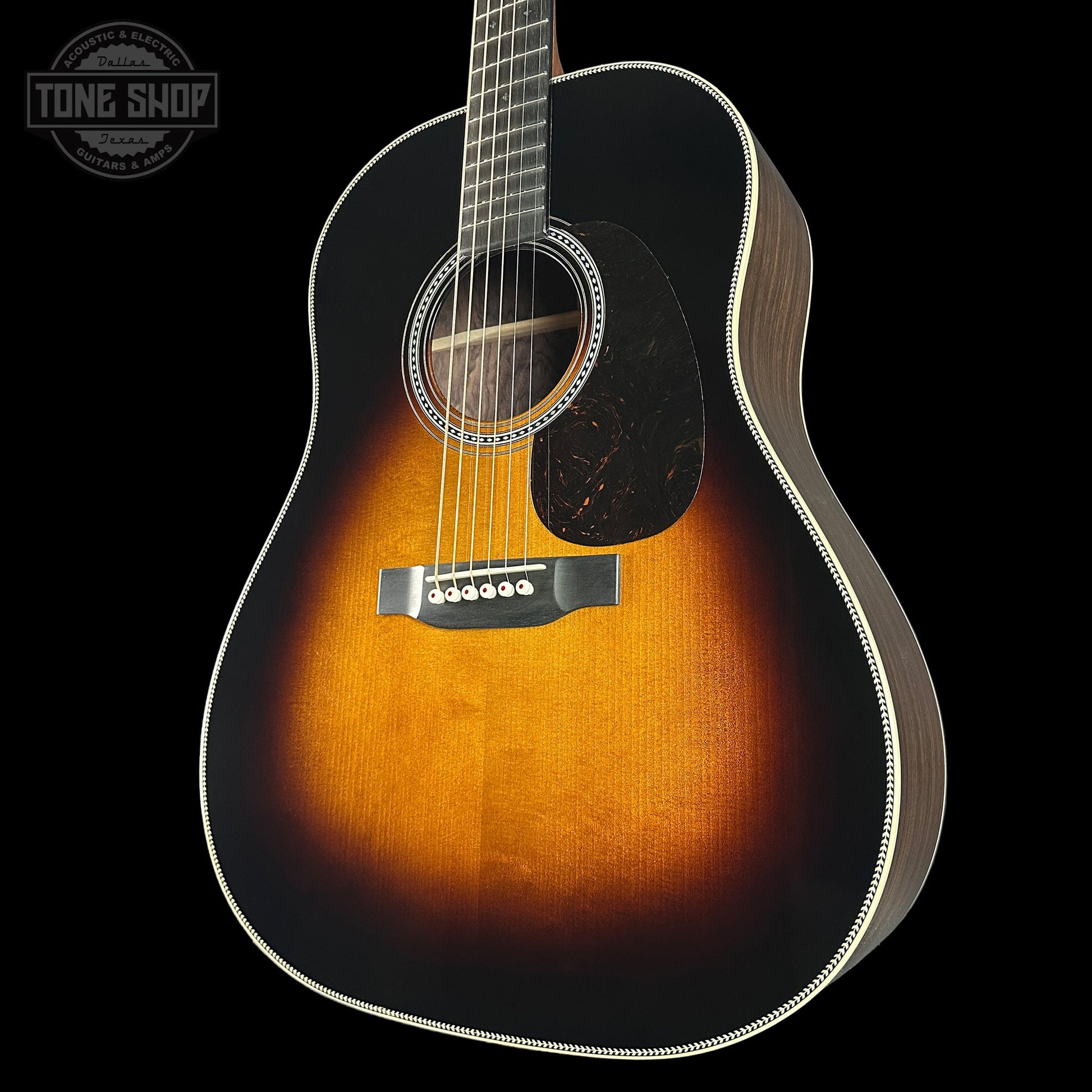 Martin Custom Shop Slope Shoulder Dread 1935 Sunburst 45 Style Adirondack / Wild Grain East Indian Rosewood w/case 2951517