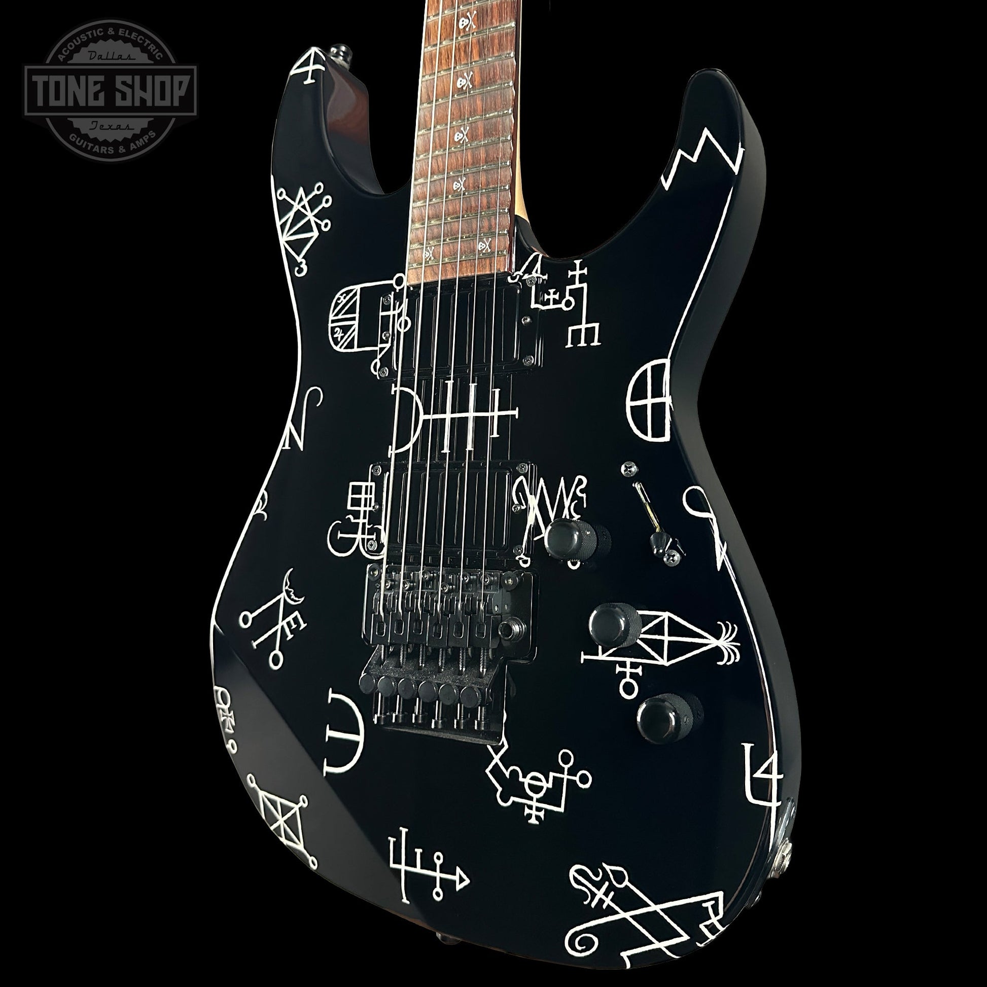 ESP Original Series Kirk Hammett Demonology w/case