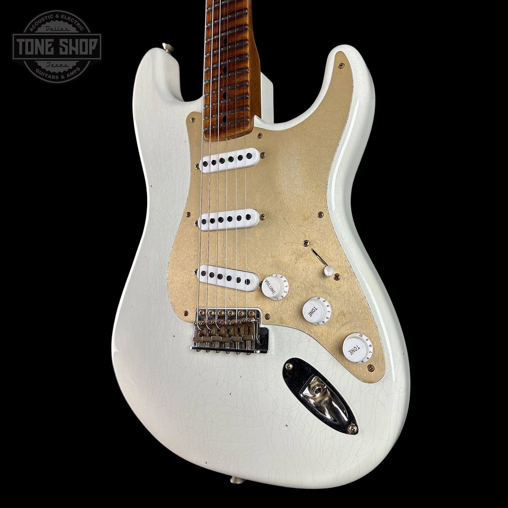 Fender Custom Shop Limited Edition Roasted '54 Strat Journeyman Relic '55 Desert Tan w/case