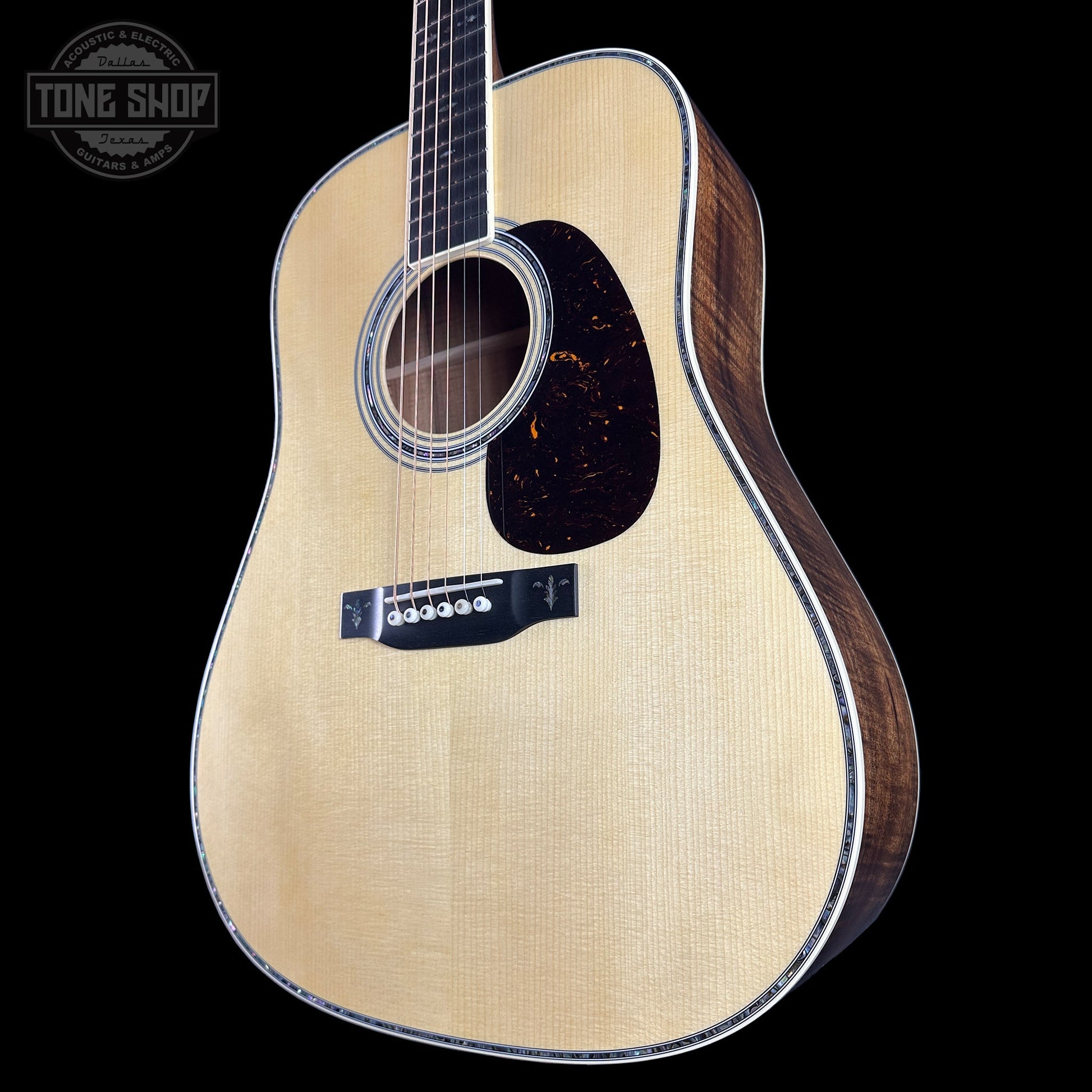 Martin Custom Shop Dread 41 Style Adirondack / Exceptional Broad Figure Koa w/case 2964099